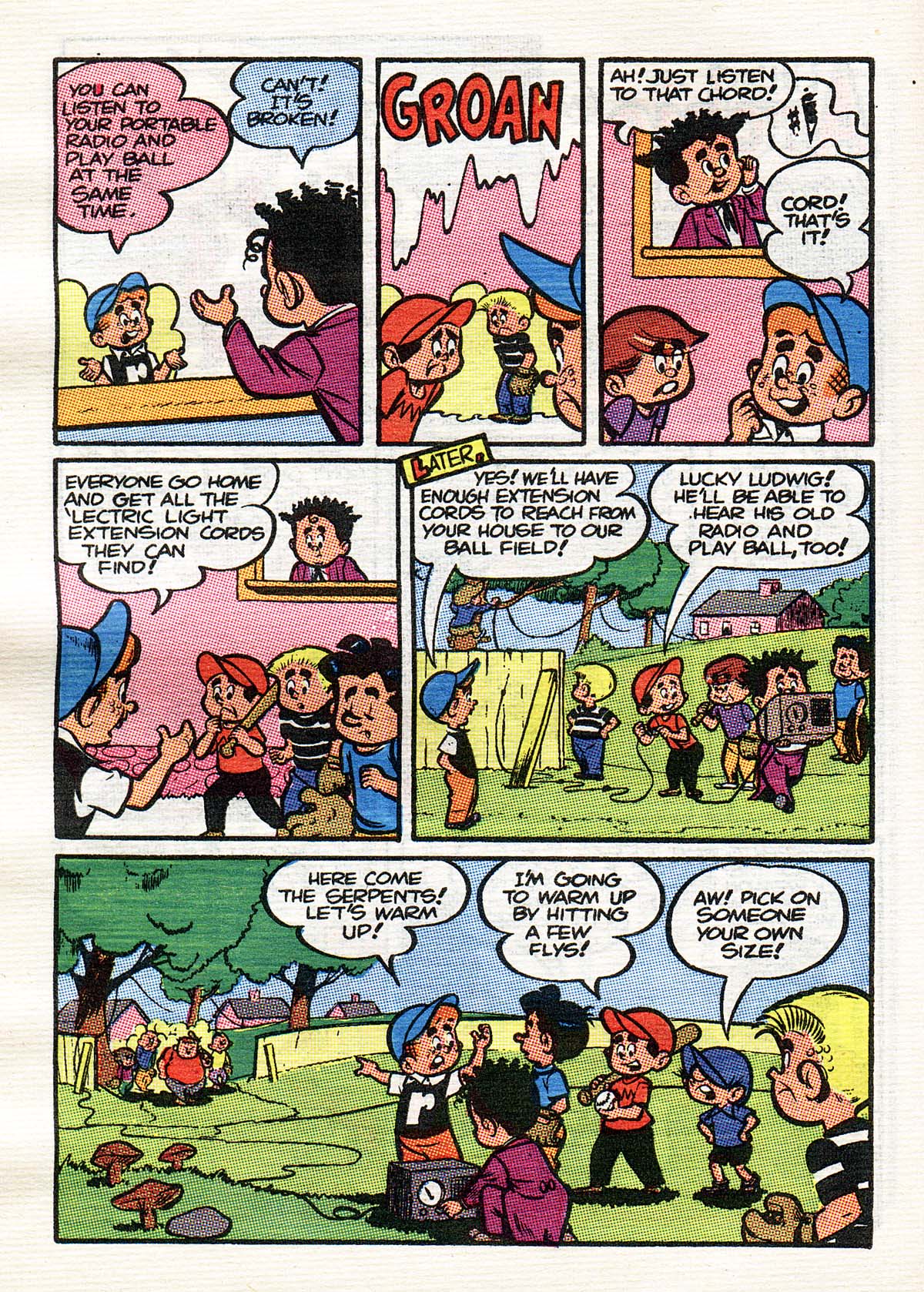 Read online Little Archie Comics Digest Magazine comic -  Issue #44 - 109