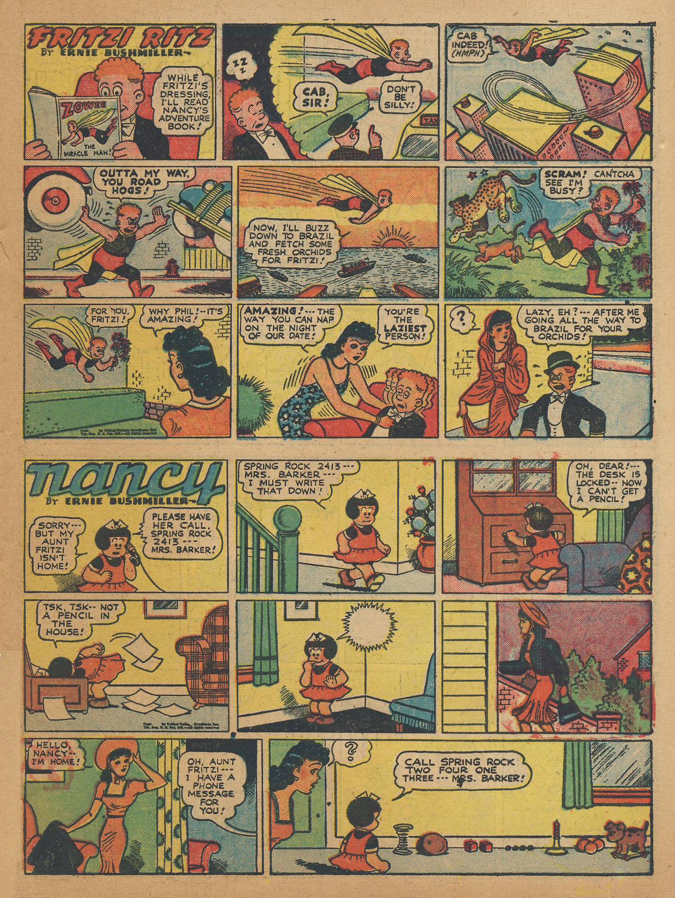 Read online Comics on Parade comic -  Issue #55 - 41