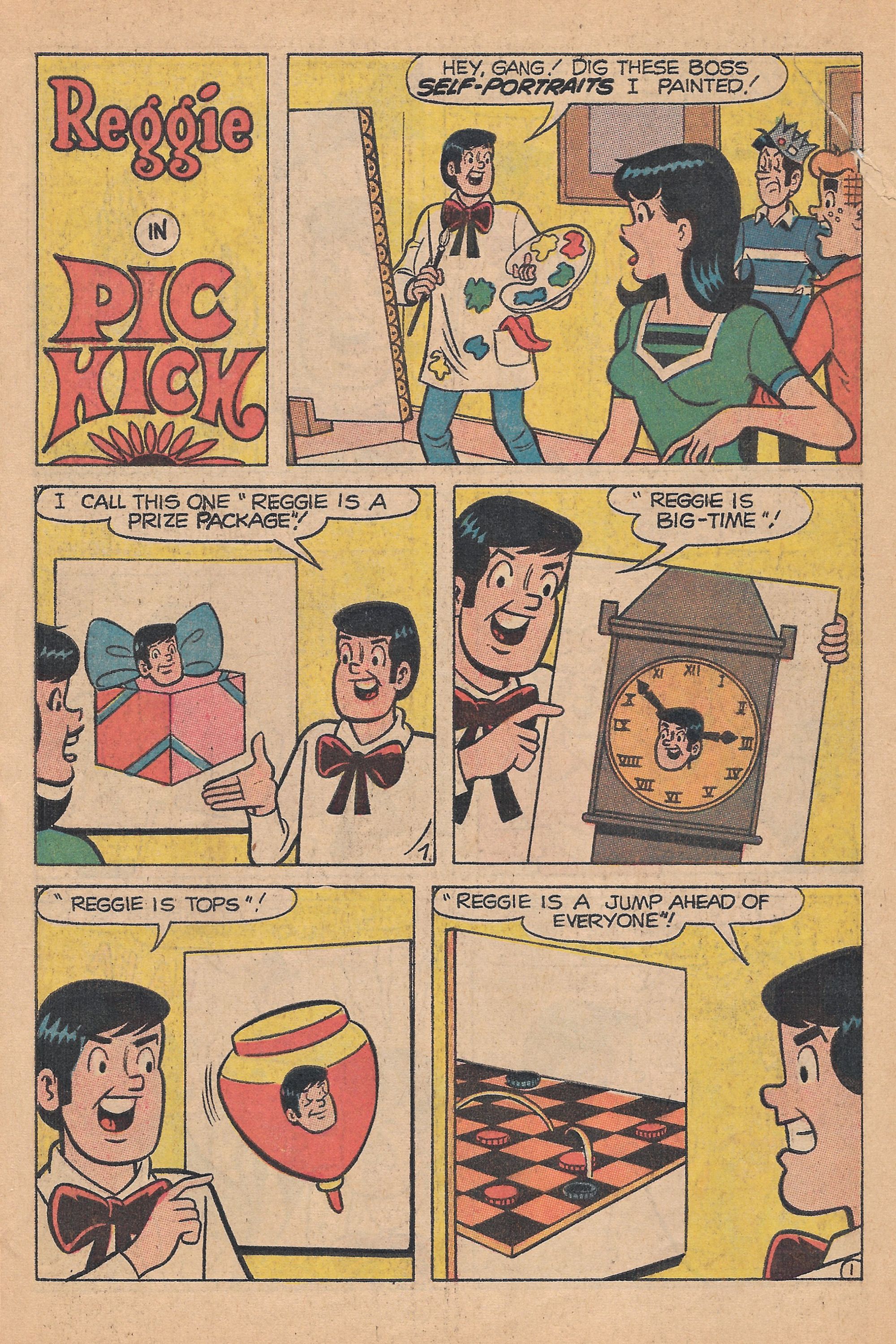 Read online Reggie's Wise Guy Jokes comic -  Issue #12 - 61