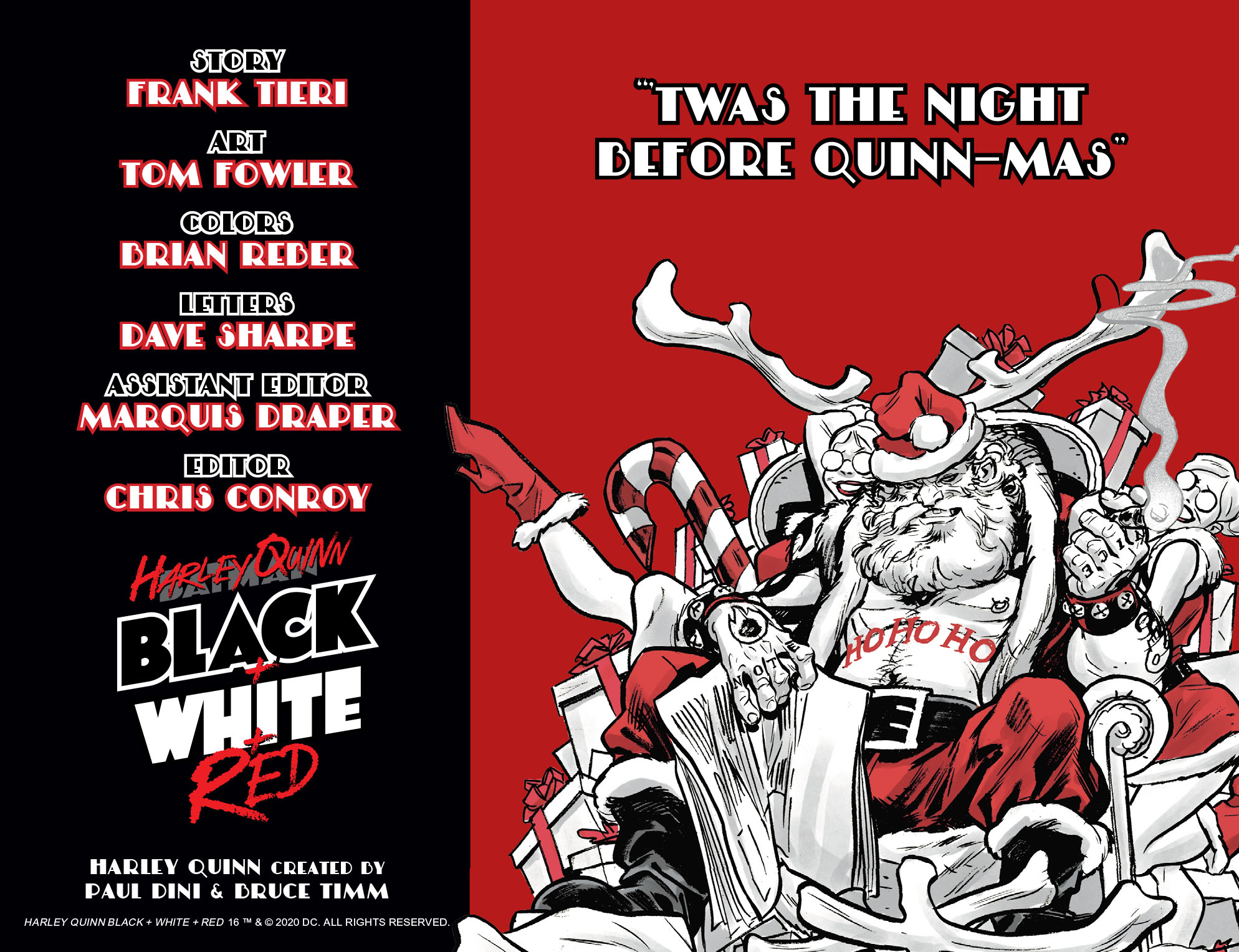 Read online Harley Quinn Black   White   Red comic -  Issue #16 - 3
