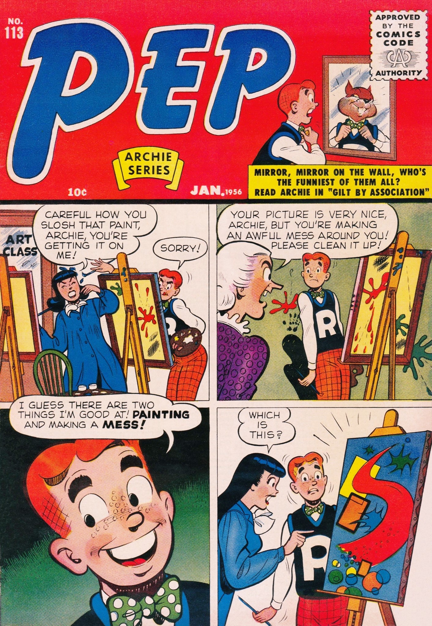 Read online Pep Comics comic -  Issue #113 - 1
