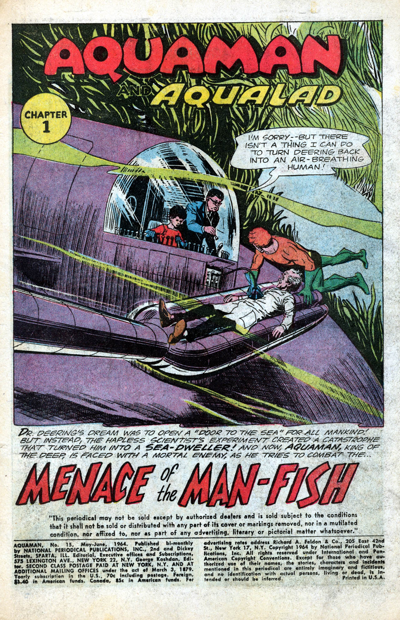 Read online Aquaman (1962) comic -  Issue #15 - 3