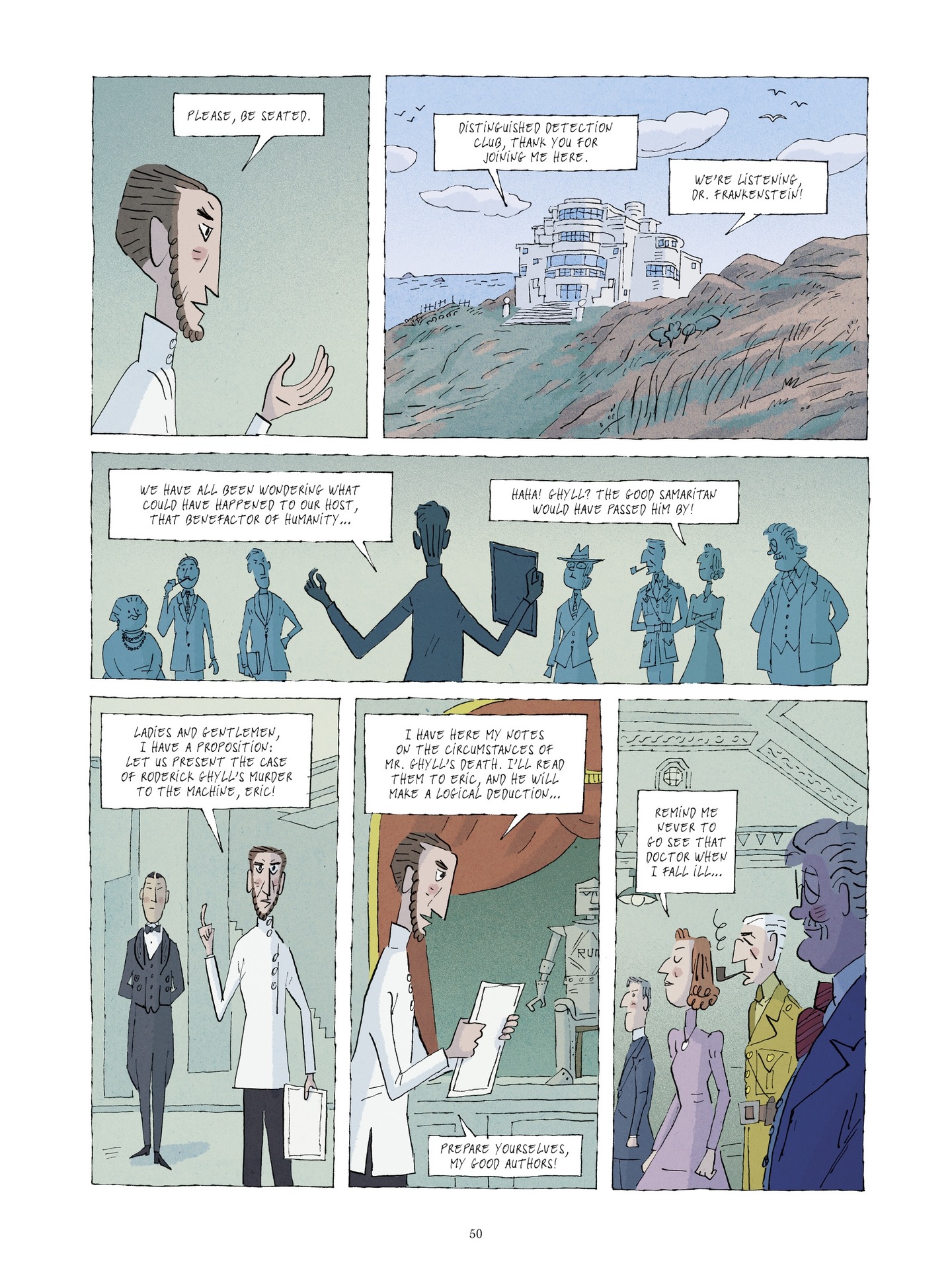Read online The Detection Club comic -  Issue #1 - 48