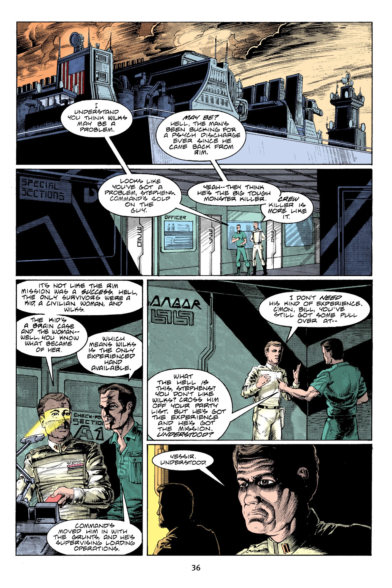 Read online Aliens Omnibus comic -  Issue # TPB 1 - 36