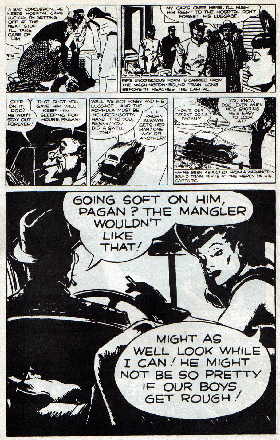 Read online Official Rip Kirby comic -  Issue #3 - 22