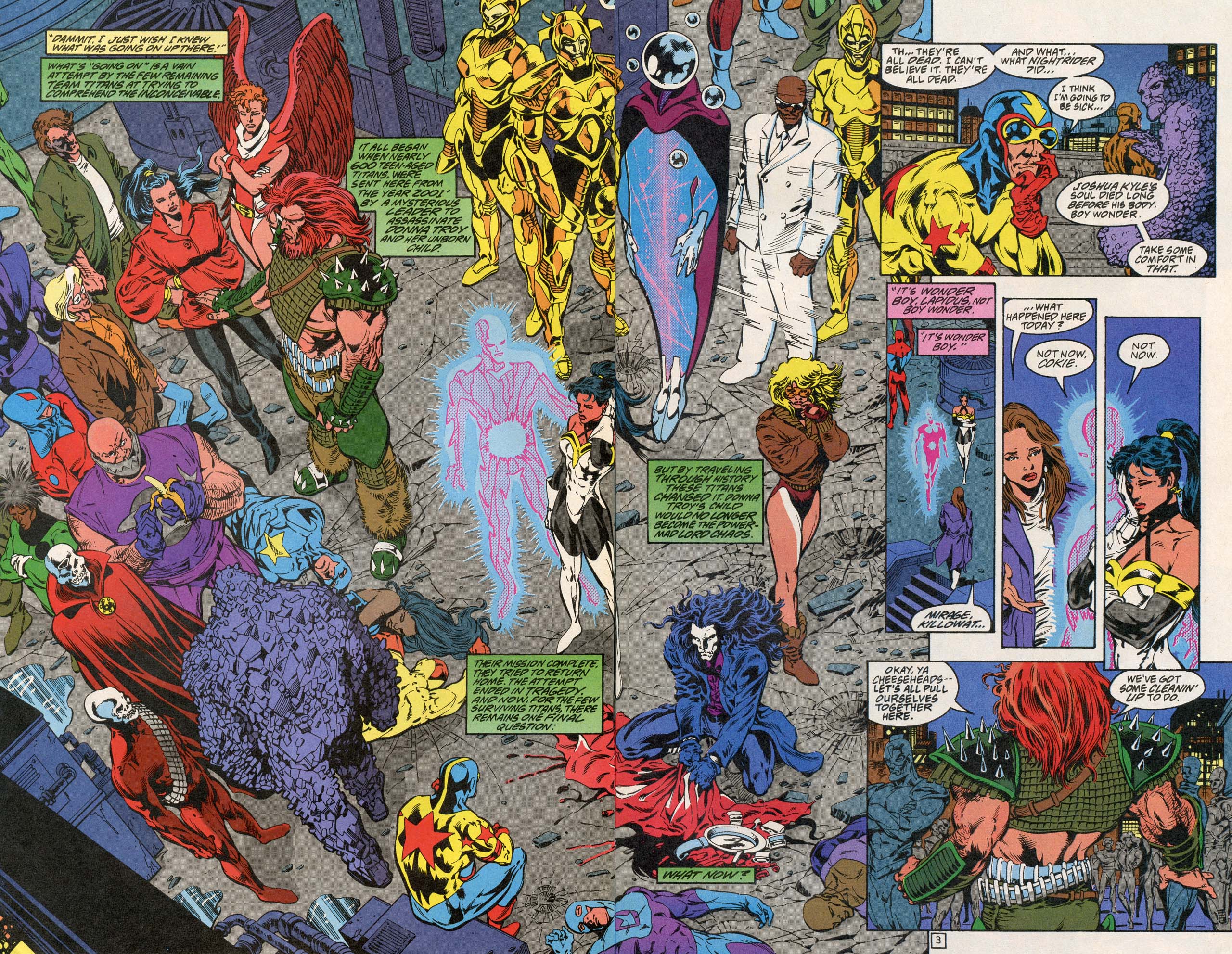 Read online Team Titans comic -  Issue #21 - 4