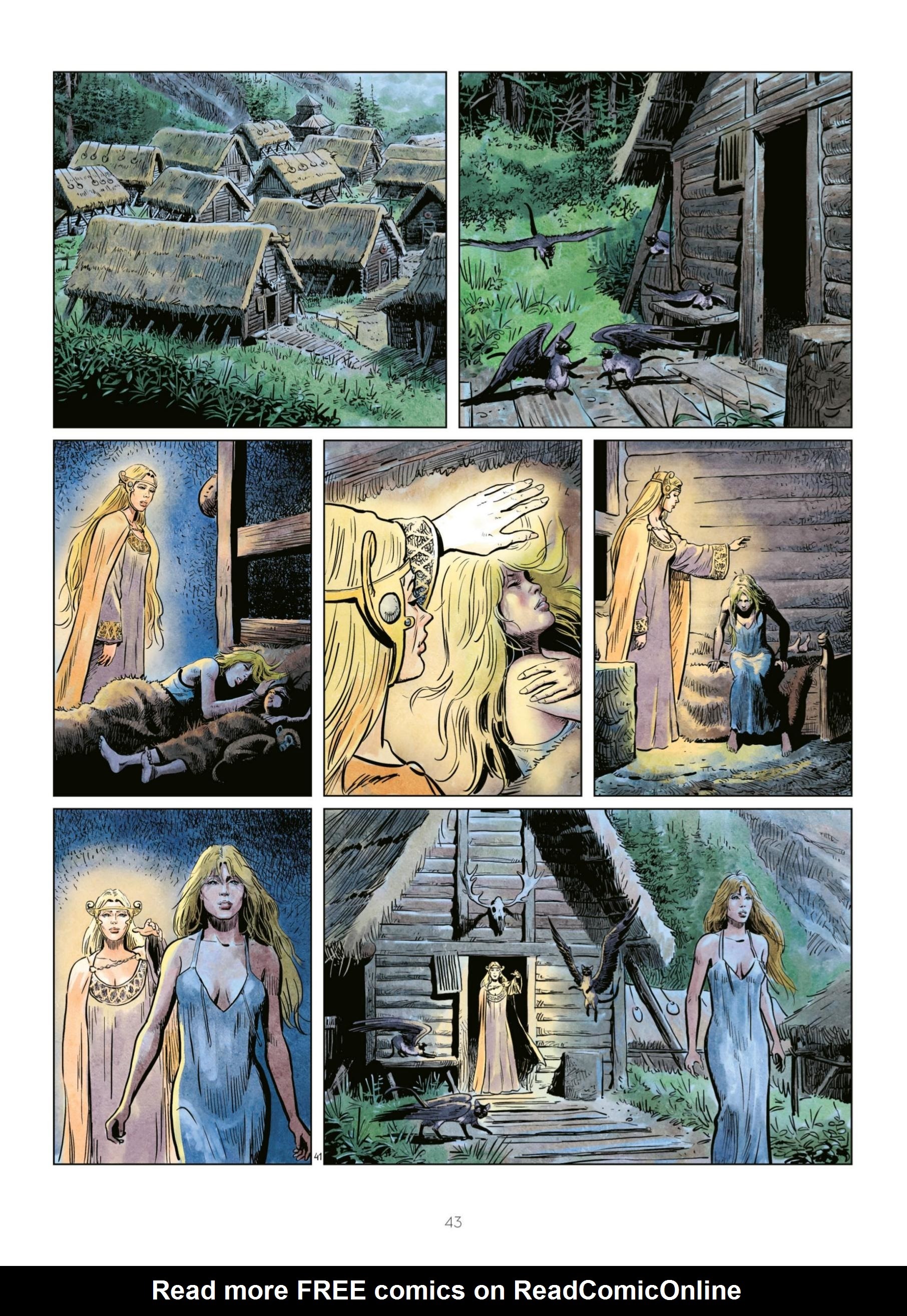 Read online The World of Thorgal: Wolfcub comic -  Issue #7 - 45