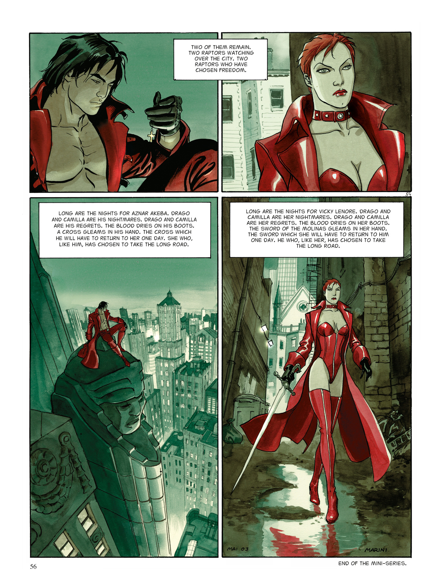 Read online Raptors comic -  Issue #4 - 56