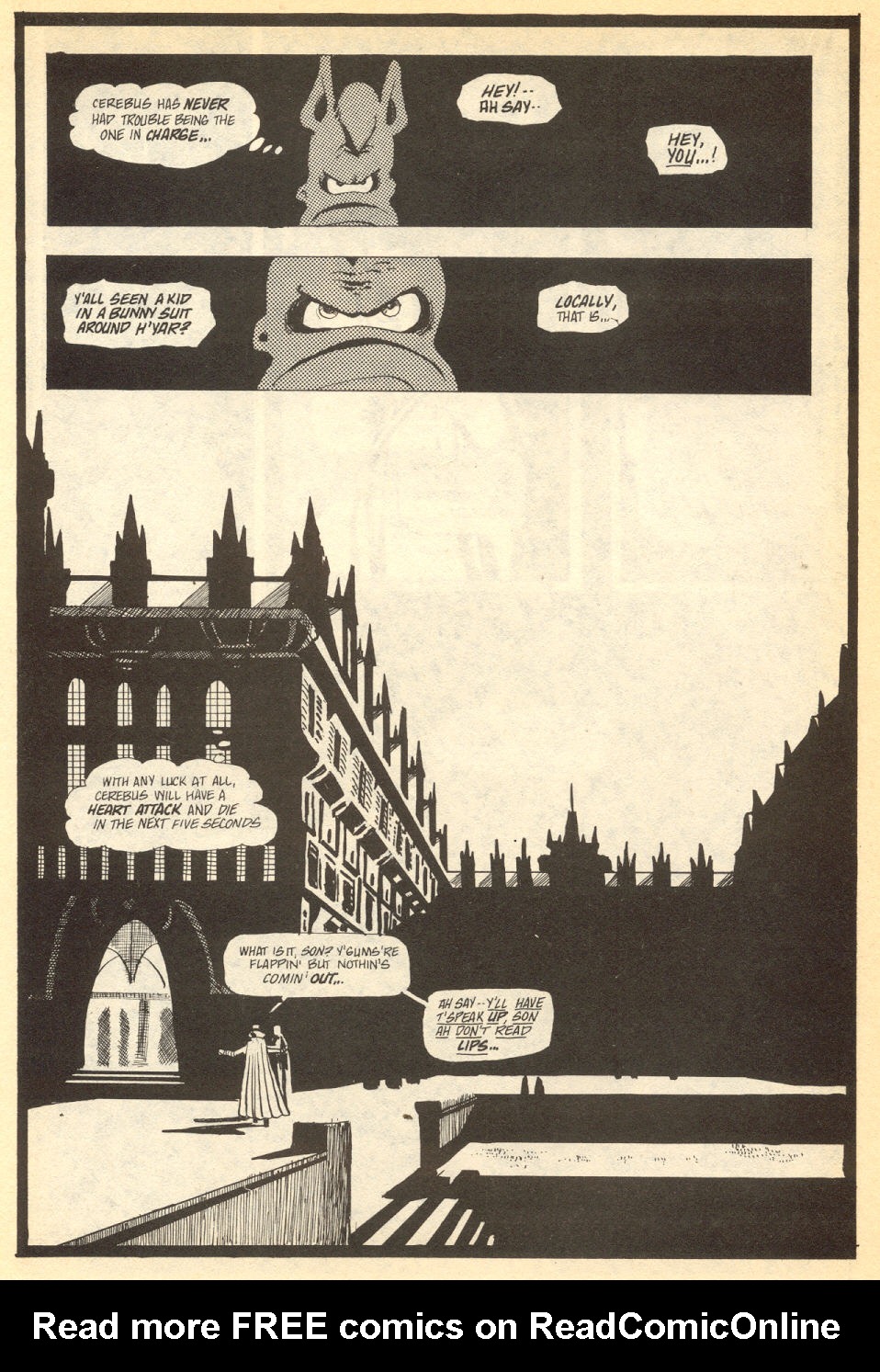 Read online Cerebus comic -  Issue #33 - 23