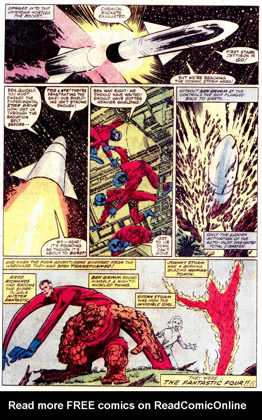 <{ $series->title }} issue 36 - The Fantastic Four Had Not Gained Their Powers - Page 3