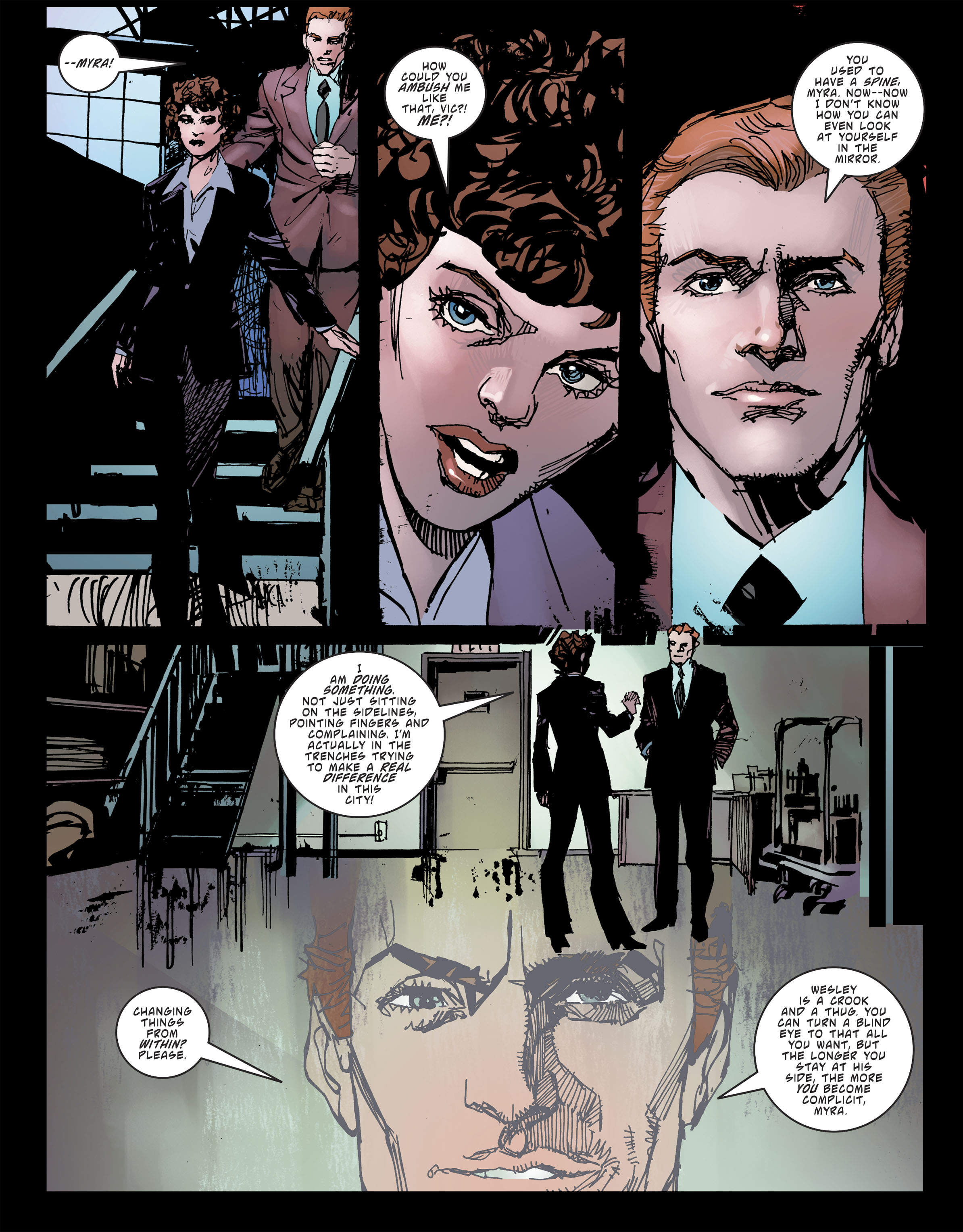 Read online The Question: The Deaths of Vic Sage comic -  Issue #1 - 10
