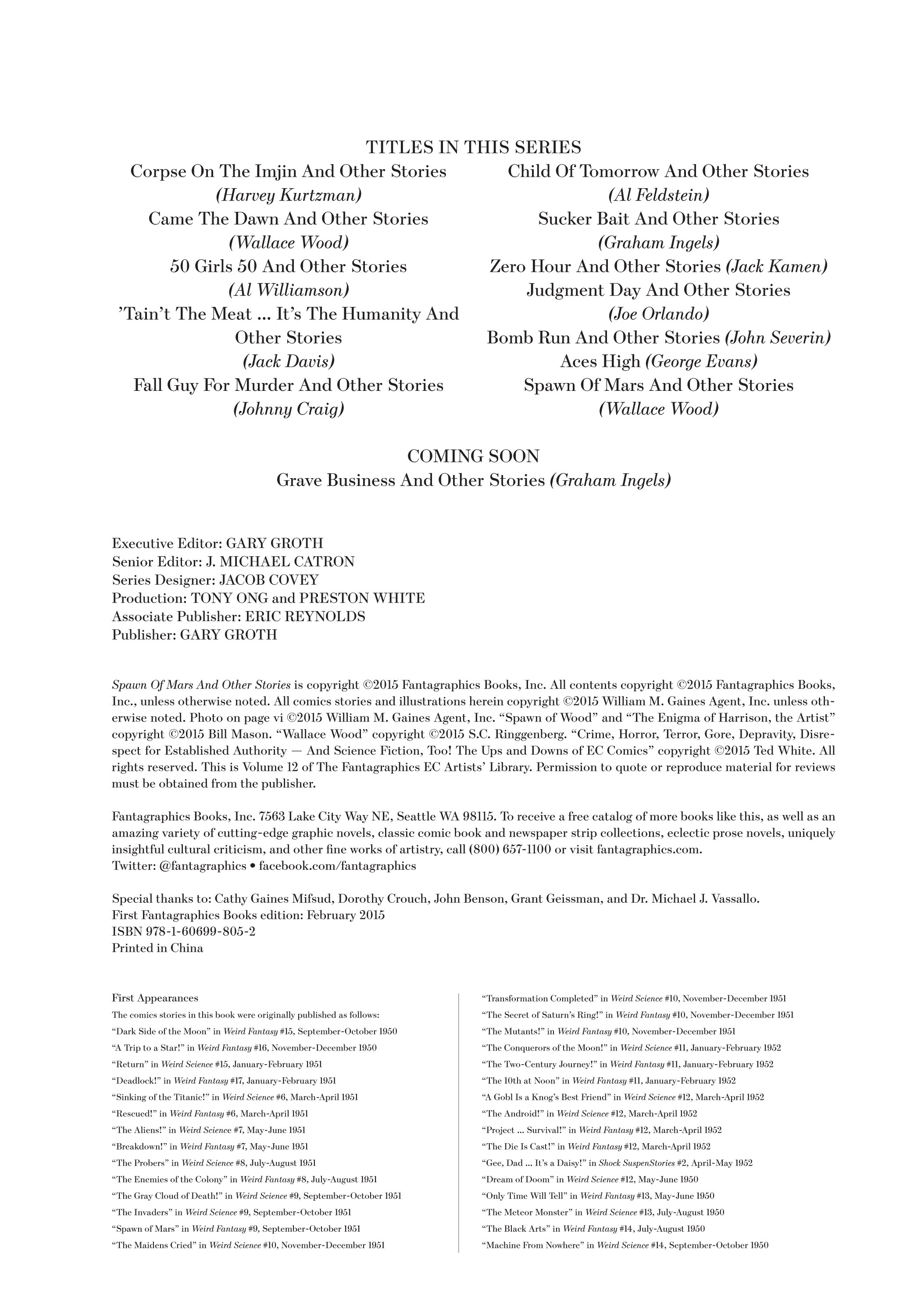 Read online Spawn Of Mars and Other Stories comic -  Issue # TPB (Part 1) - 3