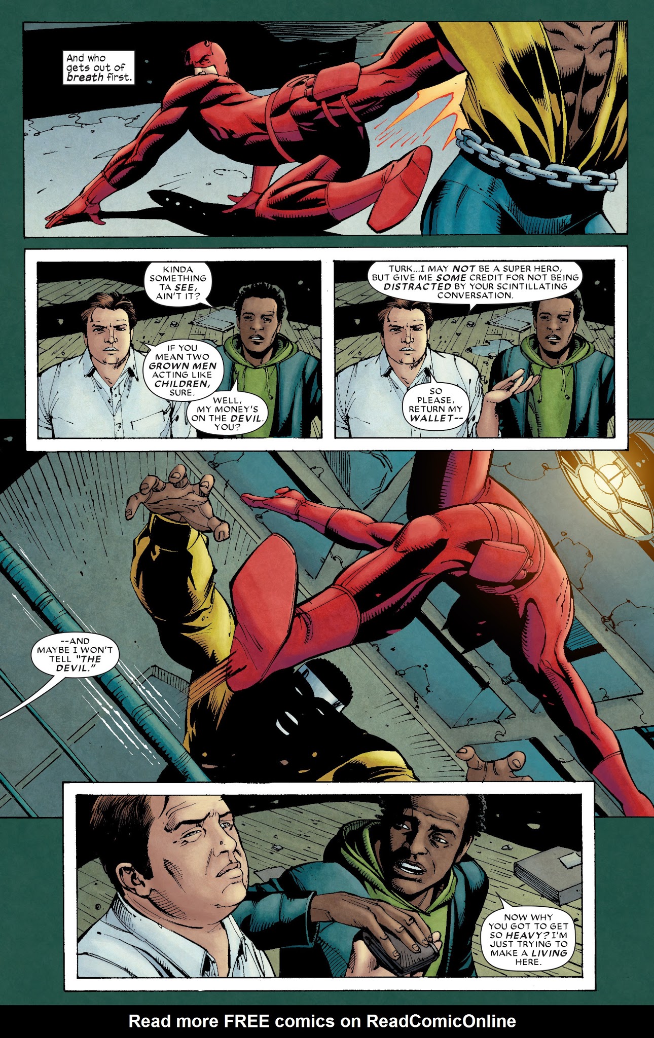 Read online Daredevil: Cage Match comic -  Issue # Full - 16