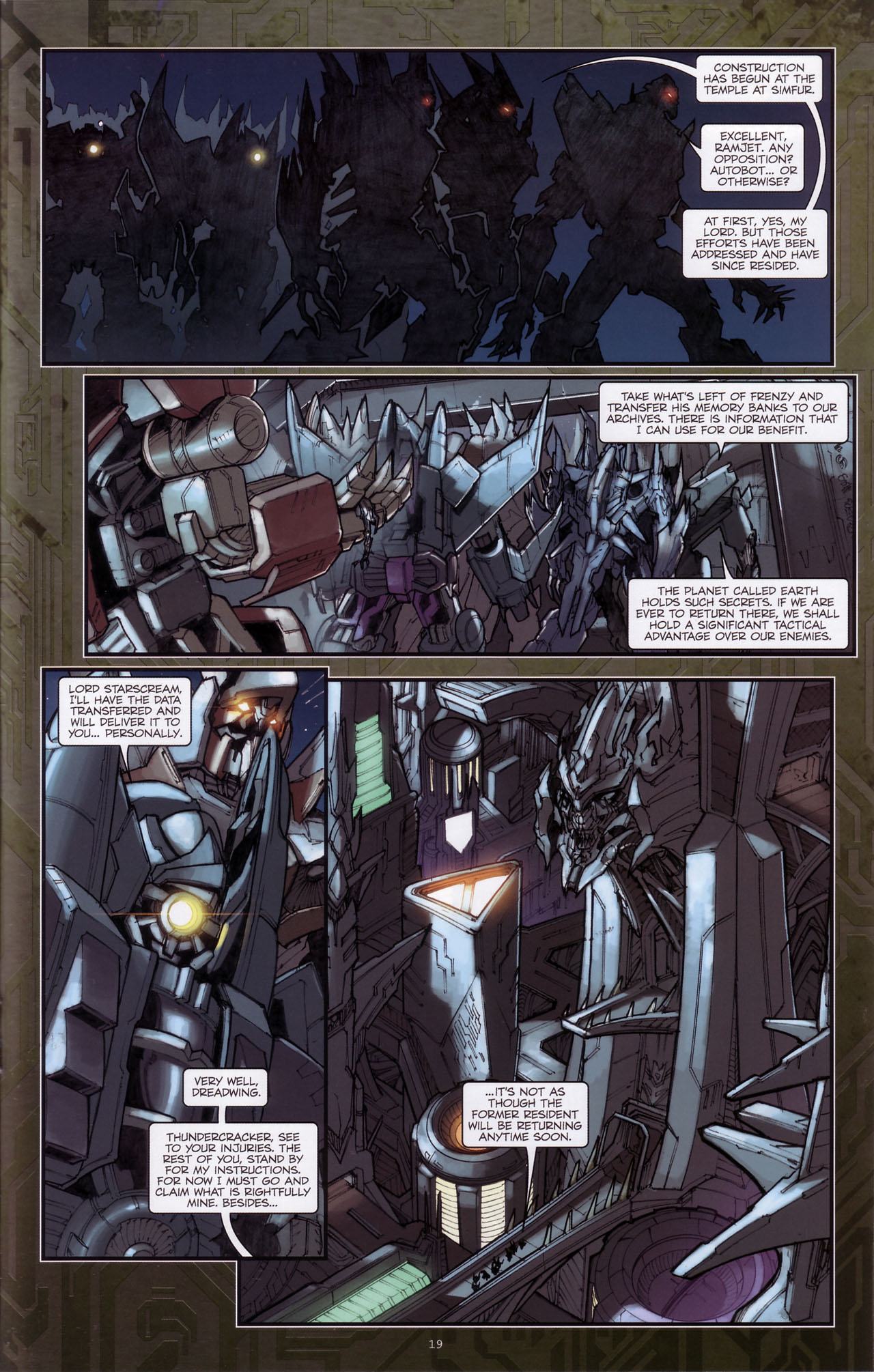 Read online Transformers: The Reign of Starscream comic -  Issue #3 - 20