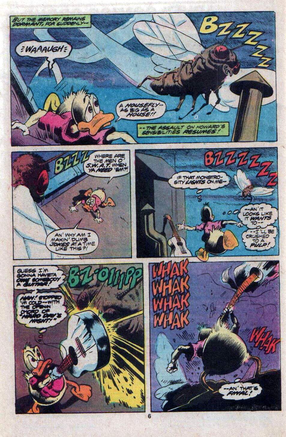 Read online Howard the Duck (1976) comic -  Issue #22 - 5