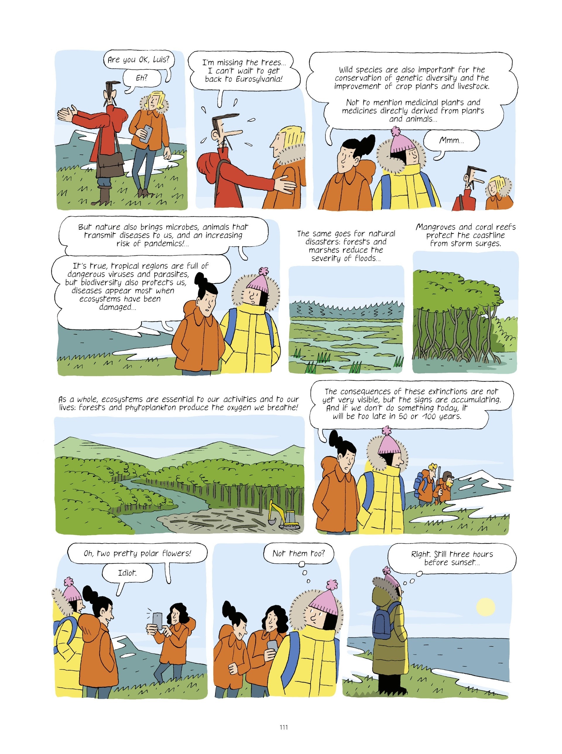 Read online Extinctions: Twilight of the Species comic -  Issue # TPB - 110