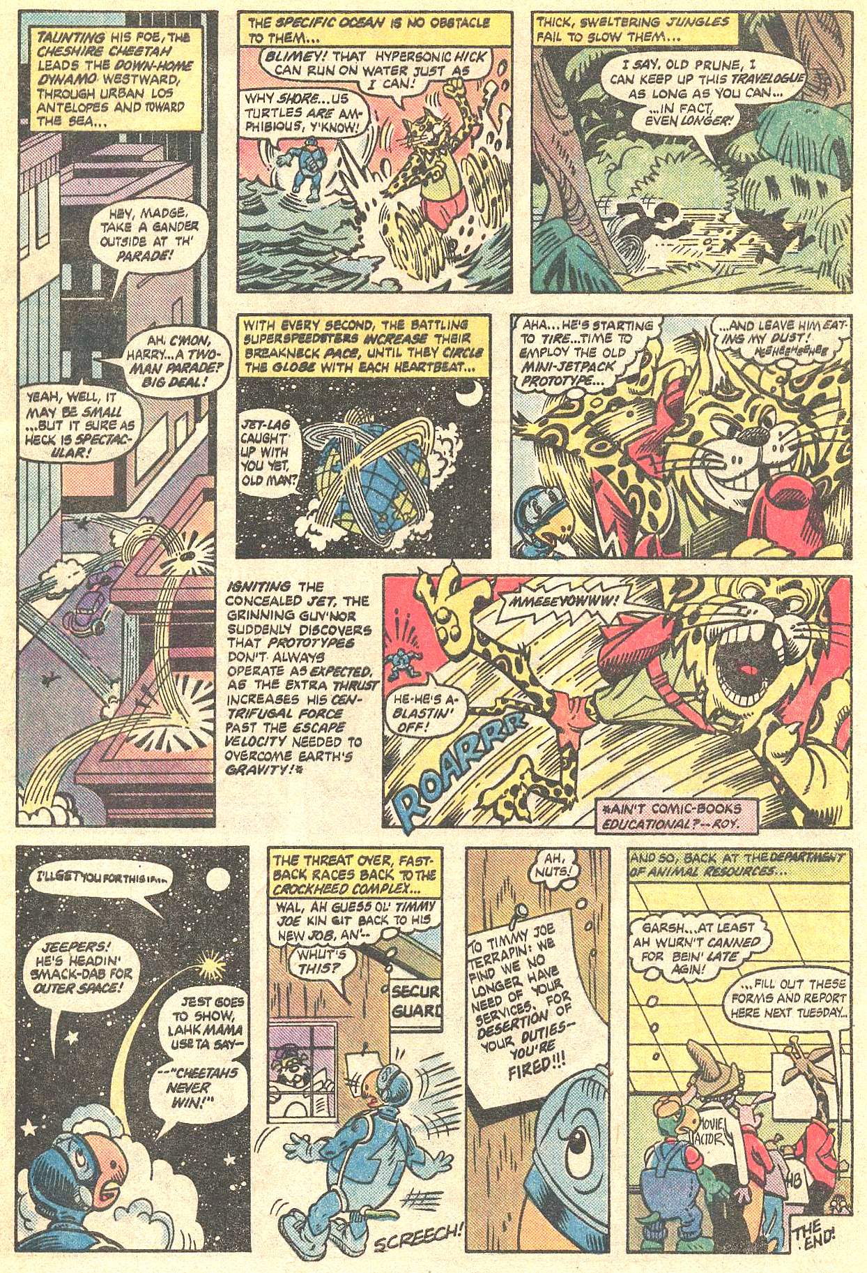 Read online Captain Carrot and His Amazing Zoo Crew! comic -  Issue #10 - 24