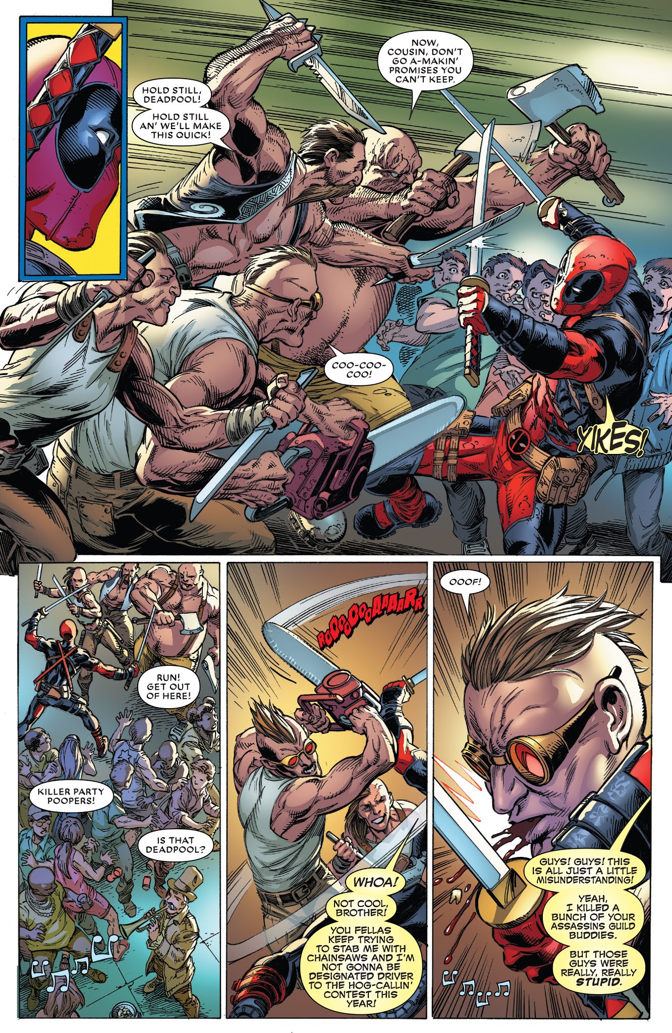 Read online Deadpool: Assassin comic -  Issue #3 - 6