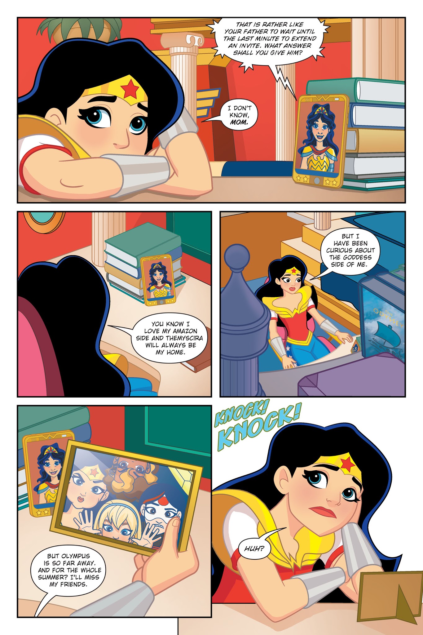 Read online DC Super Hero Girls: Summer Olympus comic -  Issue # TPB - 17