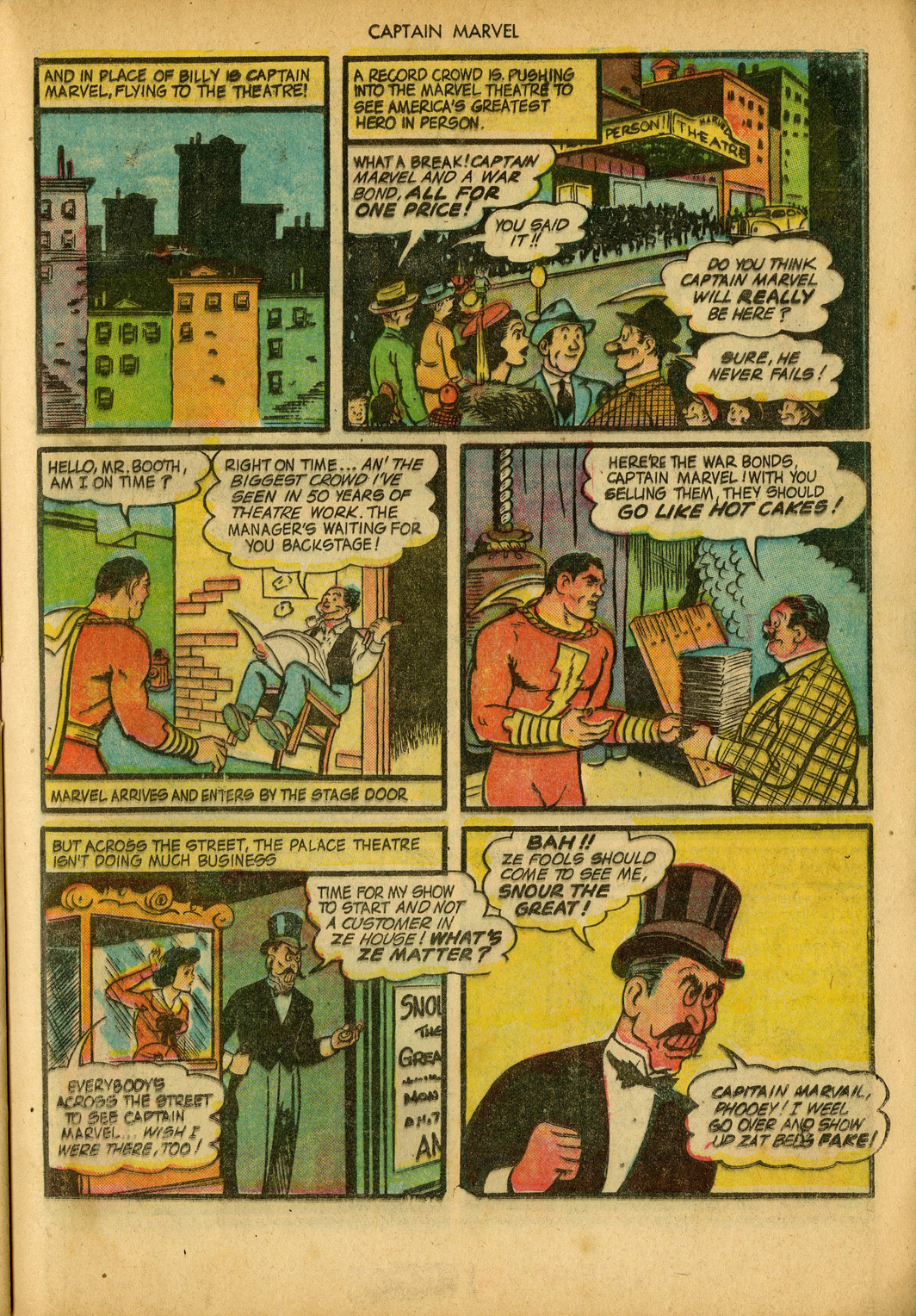 Read online Captain Marvel Adventures comic -  Issue #34 - 37