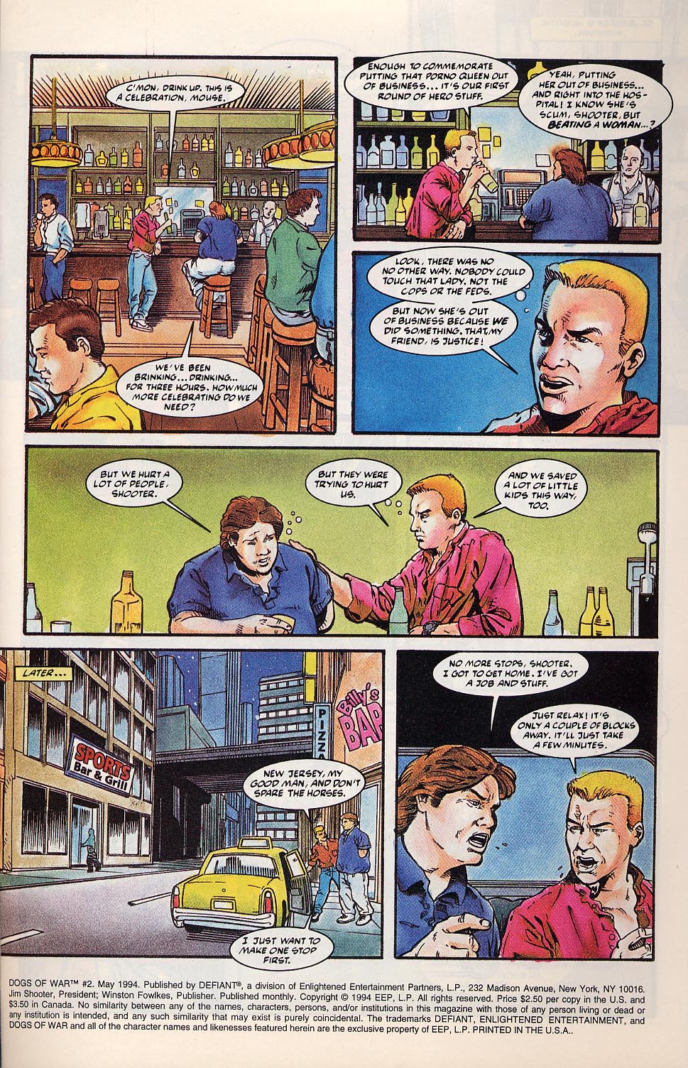 Read online Dogs of War comic -  Issue #2 - 4