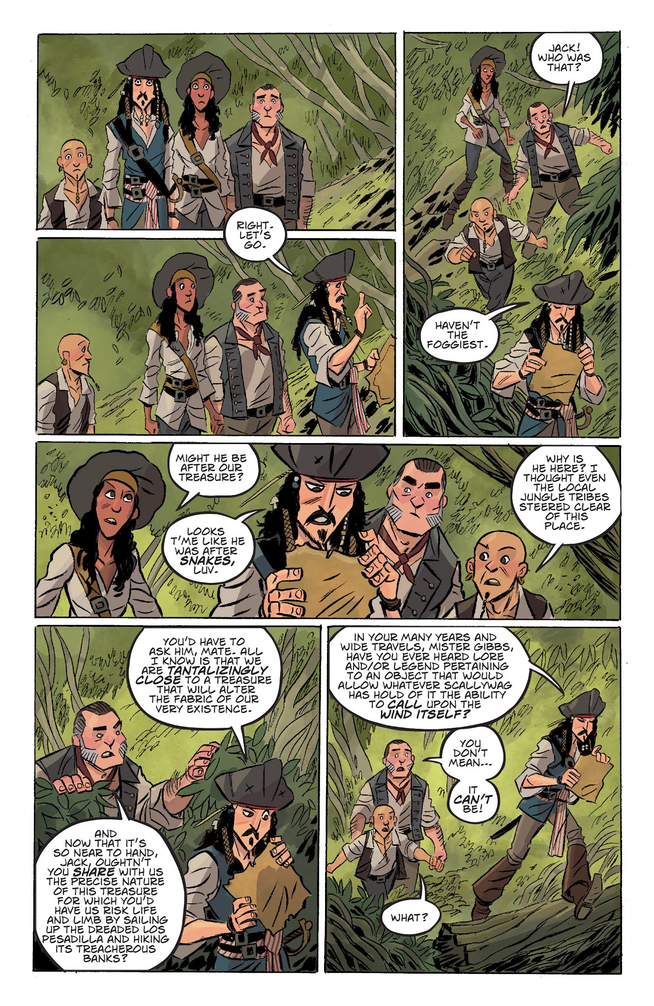 Read online Disney Pirates of the Caribbean comic -  Issue #4 - 7