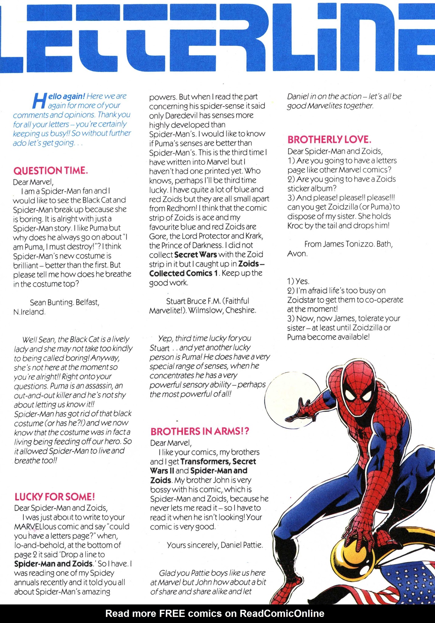 Read online Spider-Man and Zoids comic -  Issue #12 - 9