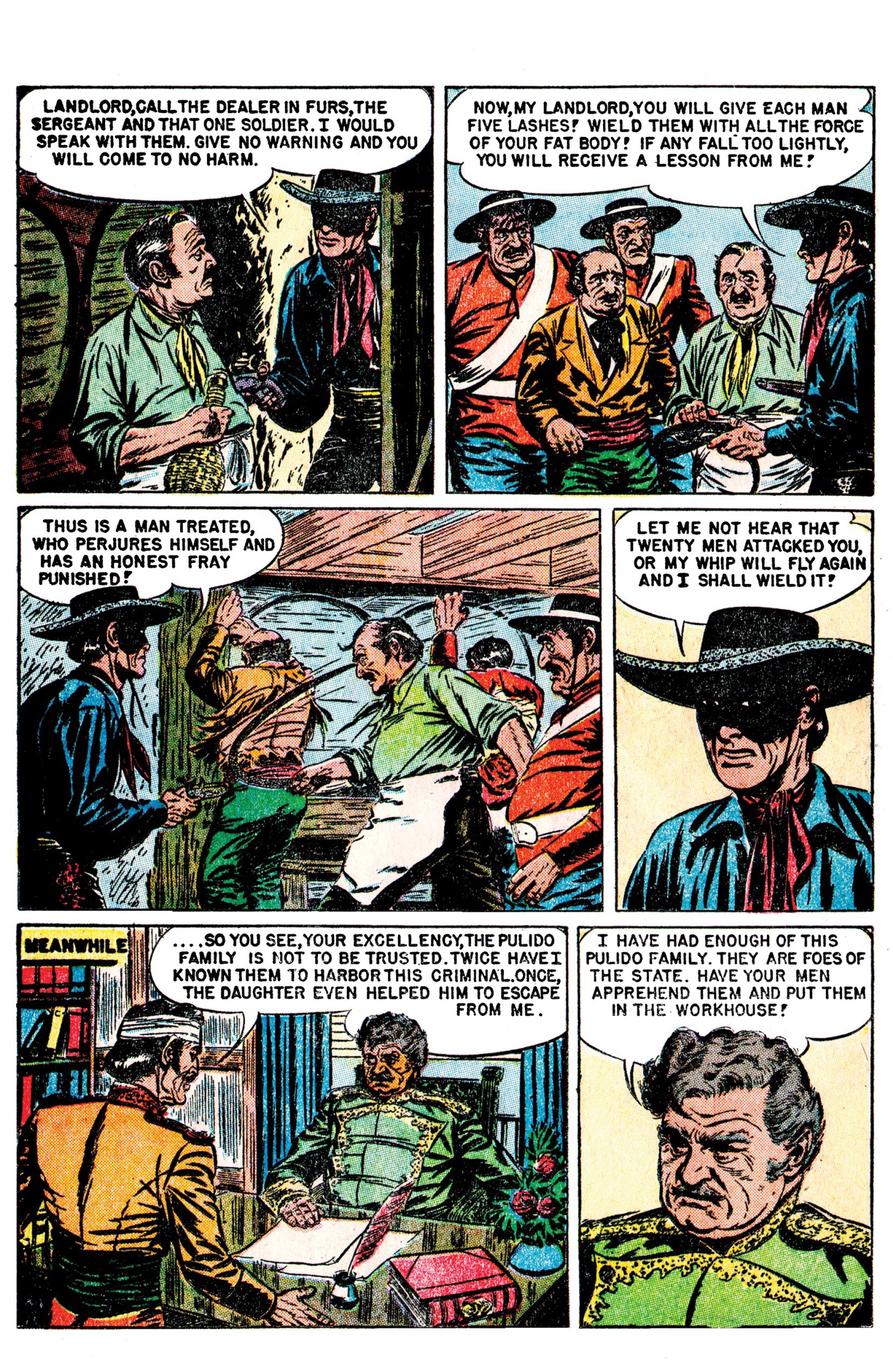 Read online AM Archives: The Mark of Zorro #1 1949 Dell Edition comic -  Issue #1 1949 Dell Edition Full - 24