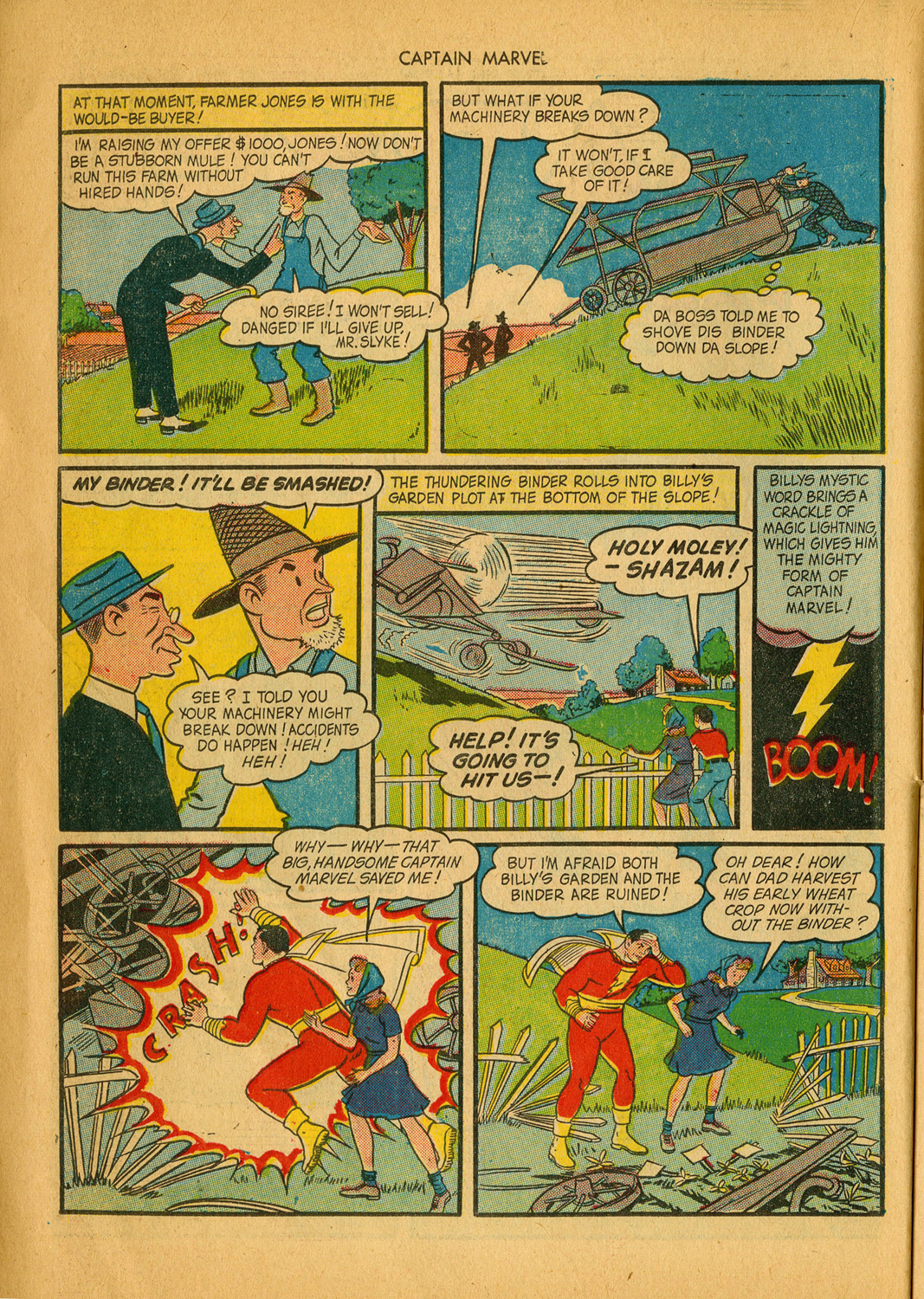 Read online Captain Marvel Adventures comic -  Issue #38 - 18
