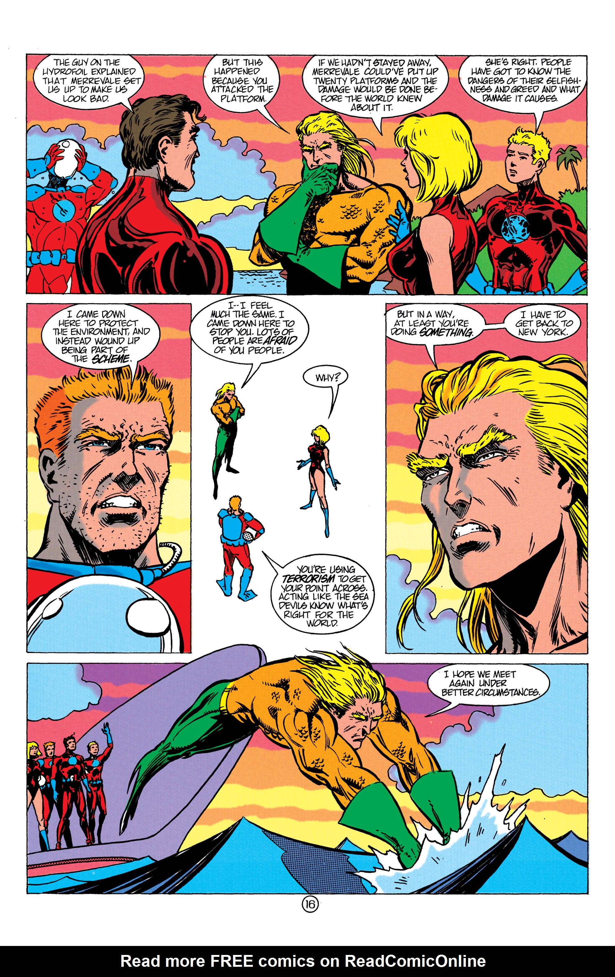 Read online Aquaman (1991) comic -  Issue #10 - 17