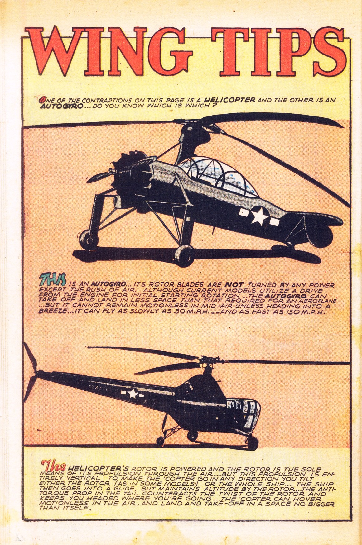 Read online Wings Comics comic -  Issue #66 - 36