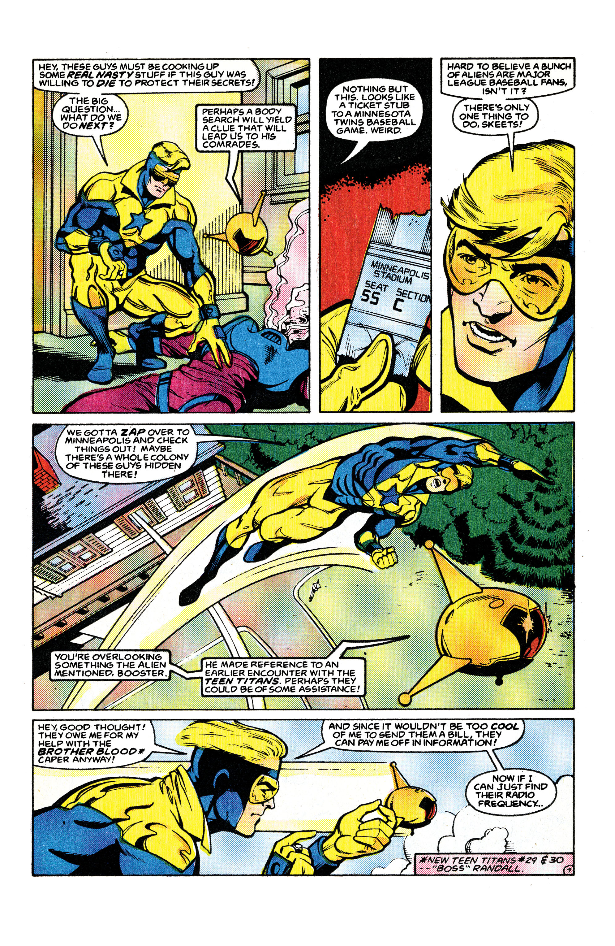 Read online Booster Gold (1986) comic -  Issue #21 - 8