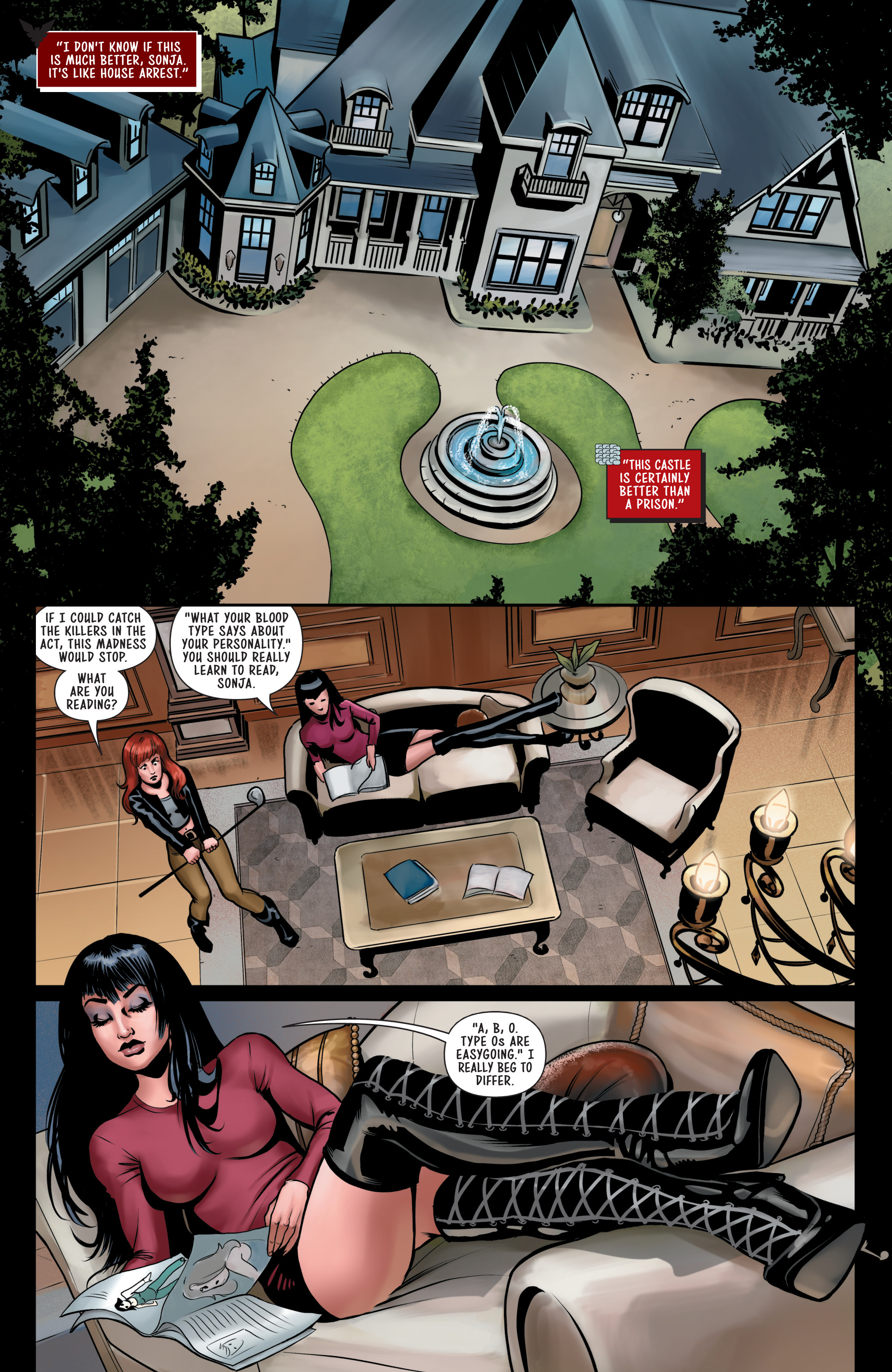 Read online Red Sonja and Vampirella Meet Betty and Veronica comic -  Issue #4 - 11