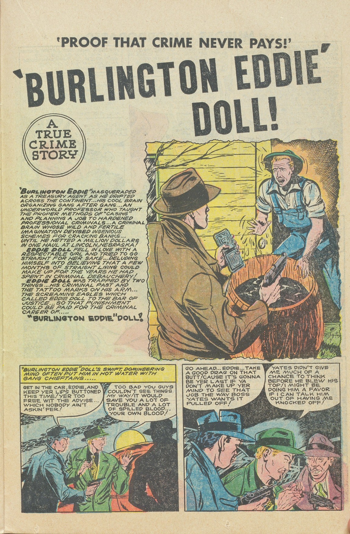 Read online Murder Incorporated (1948) comic -  Issue #13 - 23