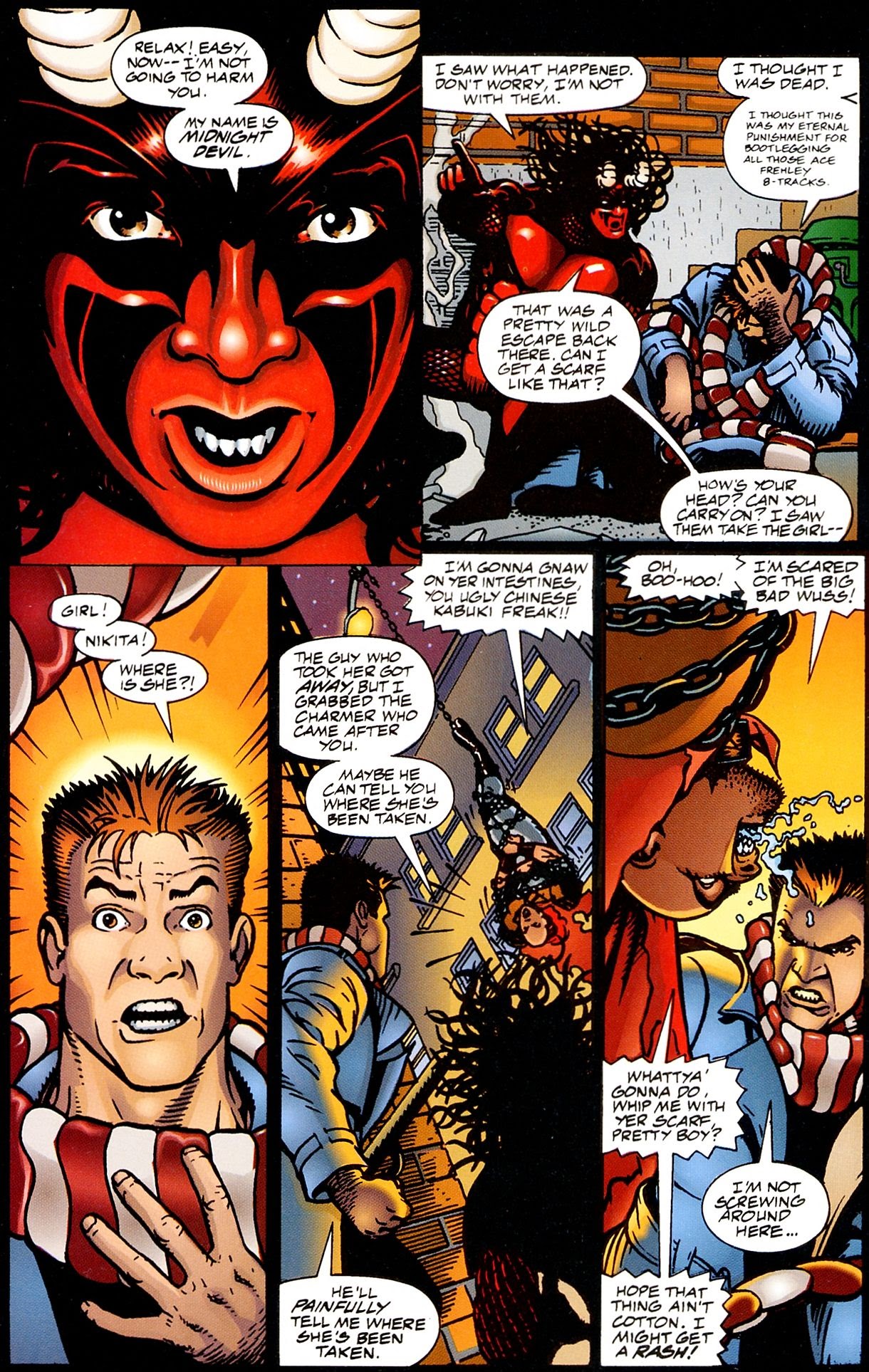 Read online Strikeback! (1994) comic -  Issue #1 - 12