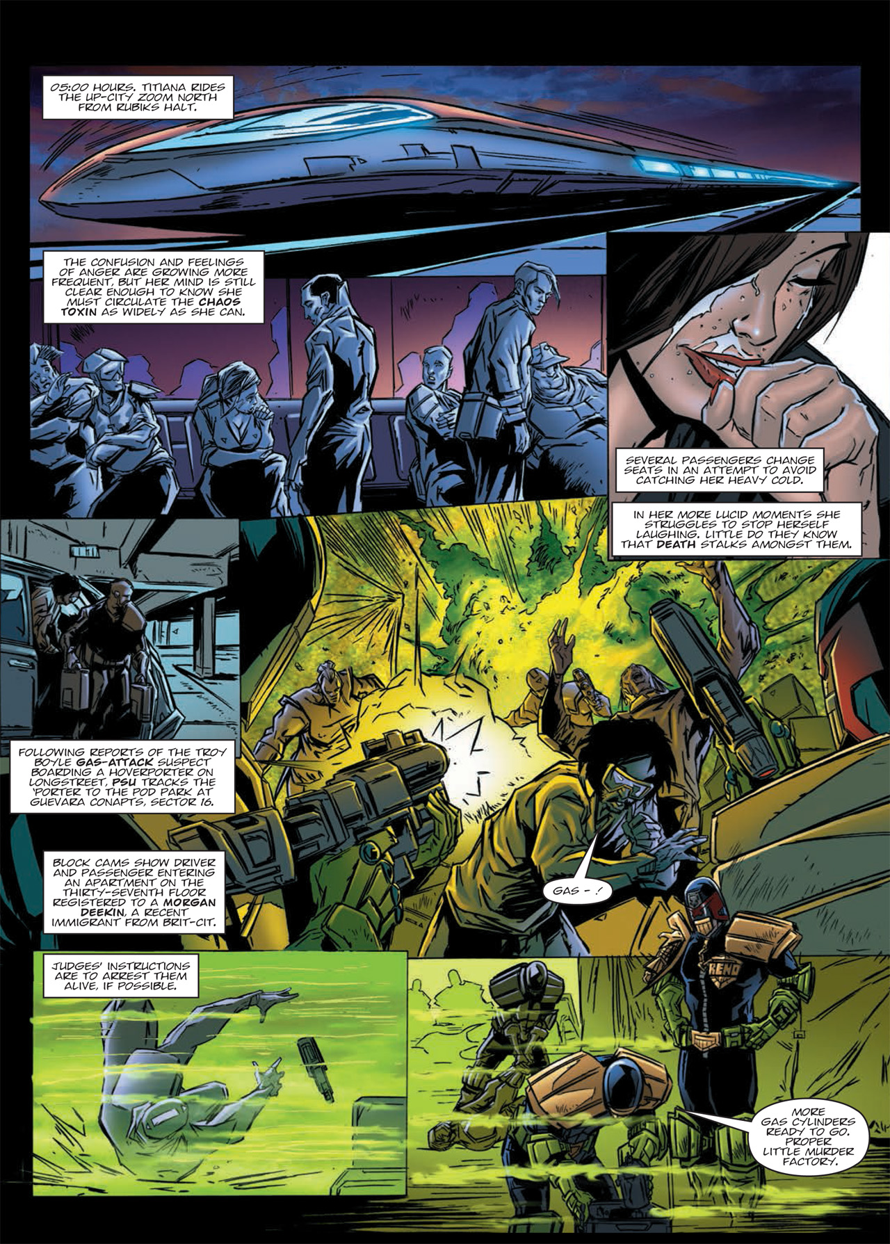 Read online Judge Dredd: Day of Chaos: Endgame comic -  Issue # TPB (Part 1) - 90