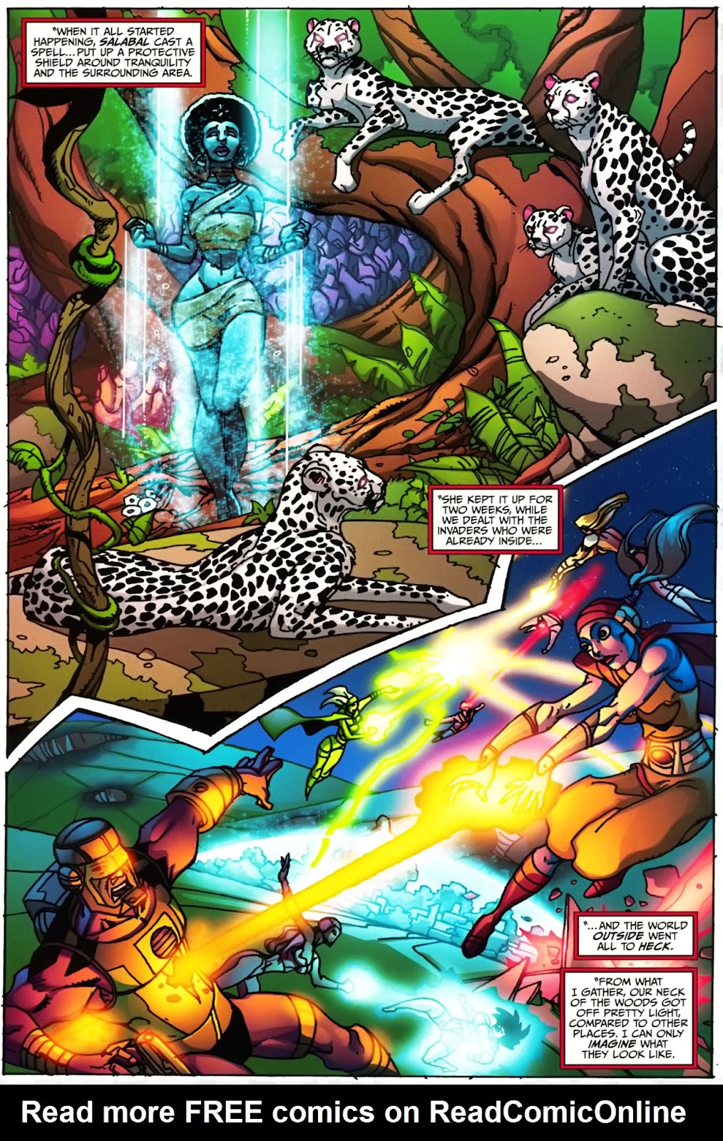Welcome To Tranquility: Armageddon issue Full - Page 13