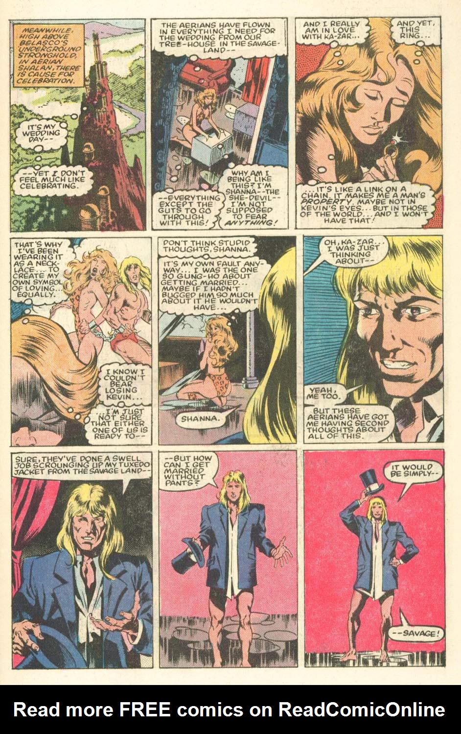 Read online Ka-Zar the Savage comic -  Issue #29 - 7