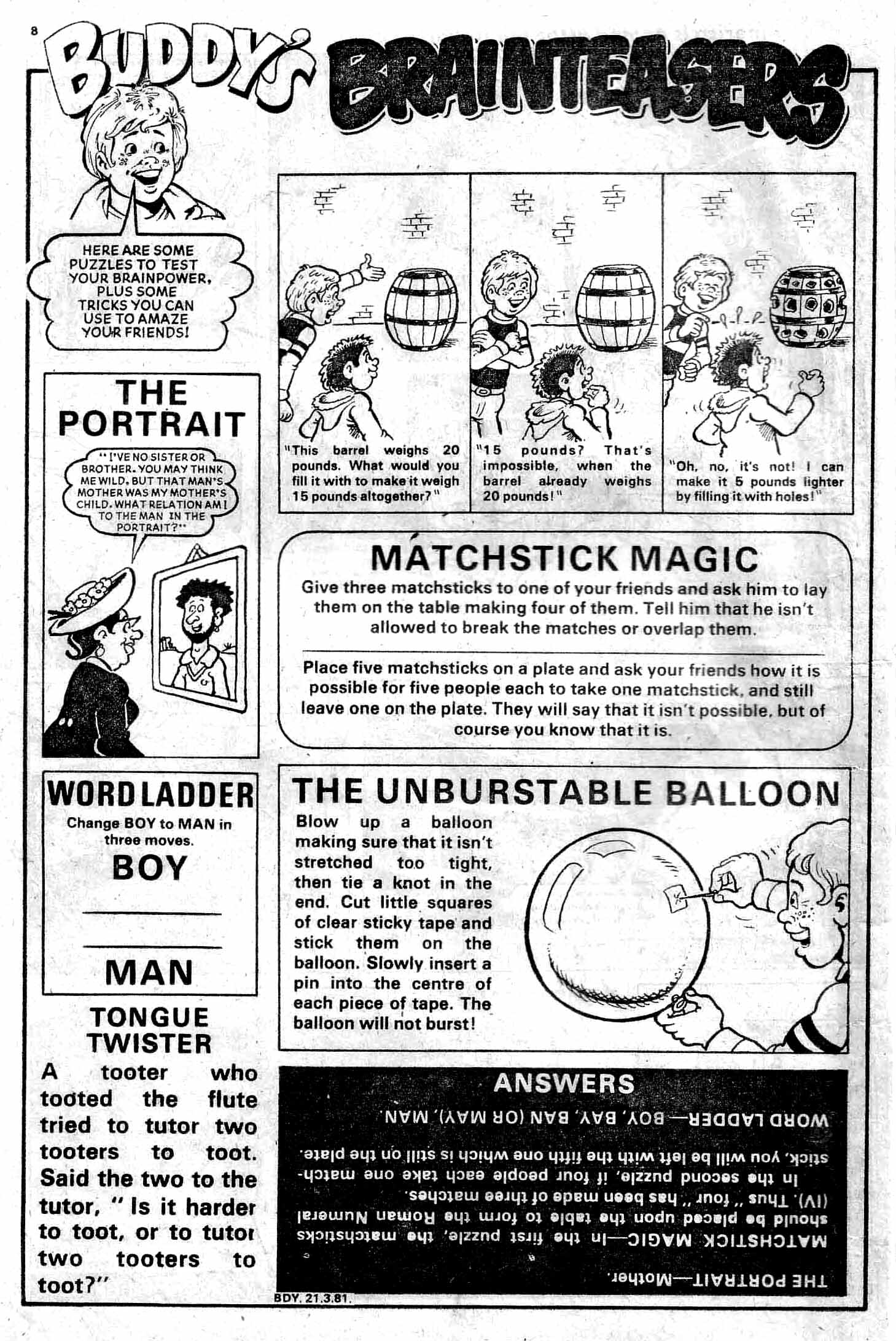 Read online Buddy comic -  Issue #6 - 8