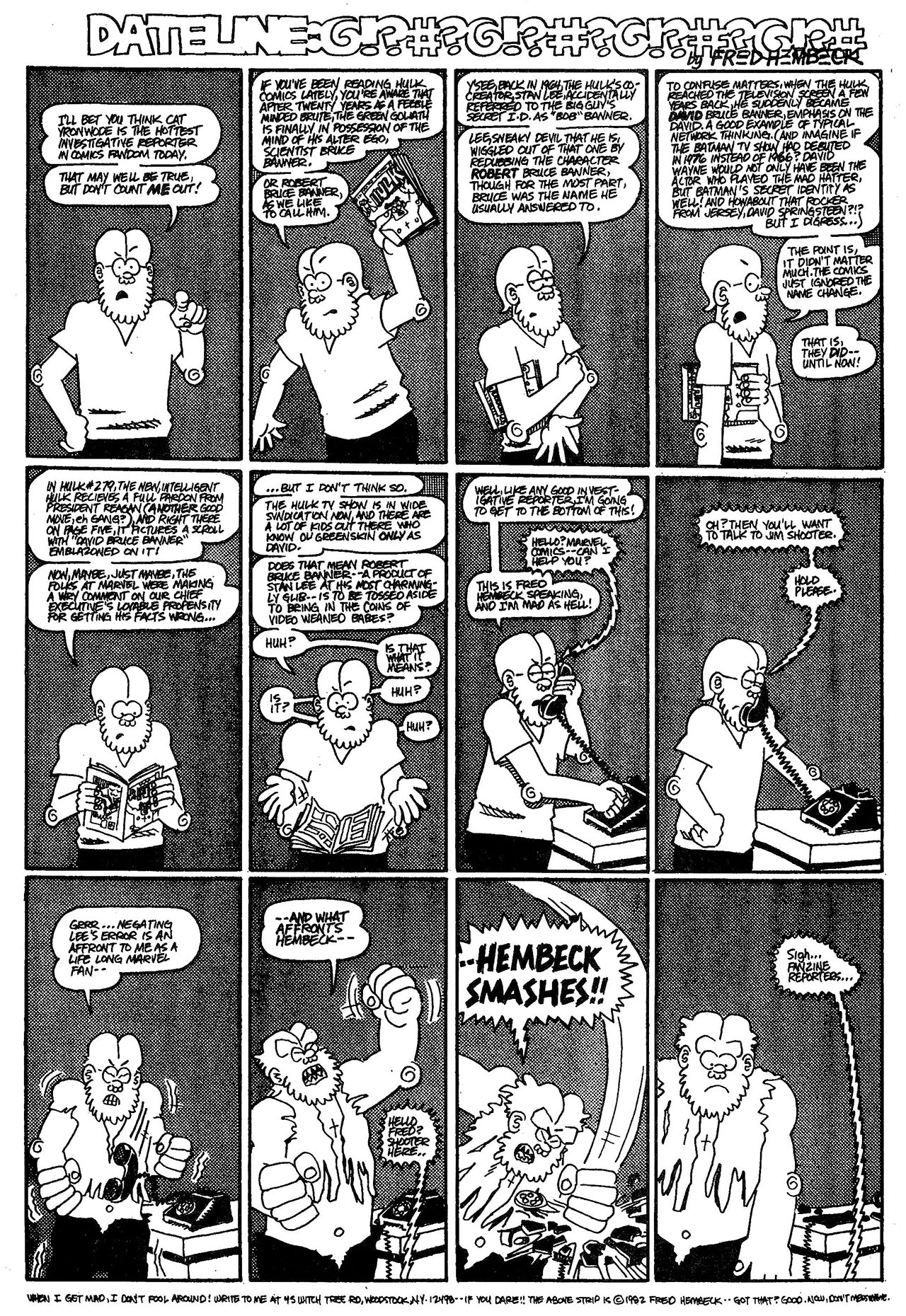 Read online The Nearly Complete Essential Hembeck Archives Omnibus comic -  Issue # TPB (Part 4) - 49