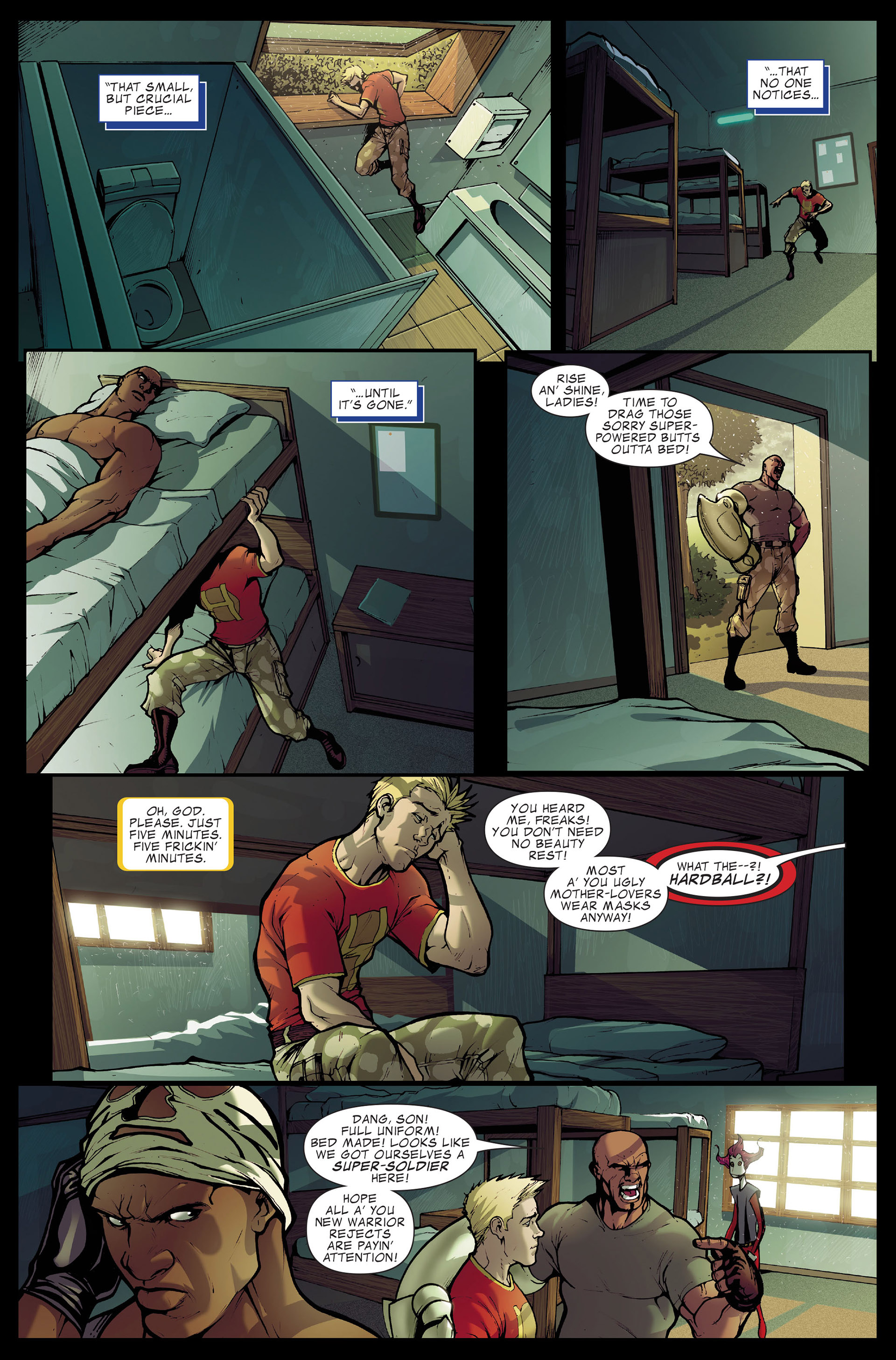 Read online Avengers: The Initiative comic -  Issue #4 - 7