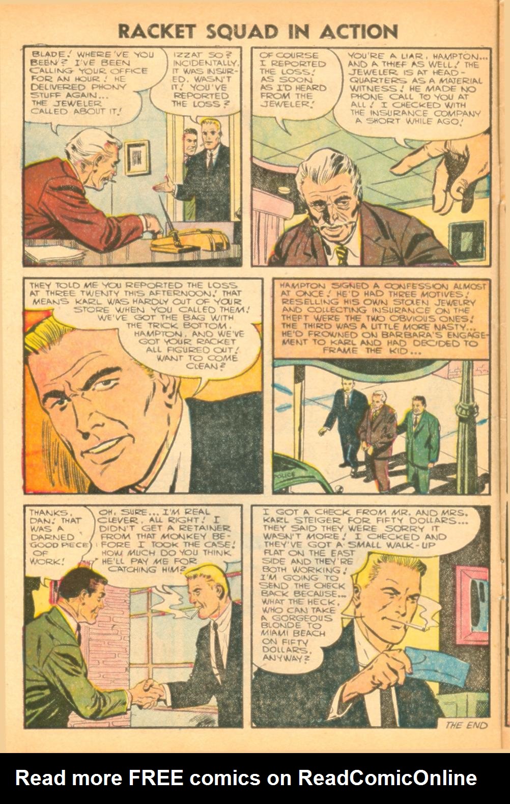 Read online Racket Squad in Action comic -  Issue #20 - 10