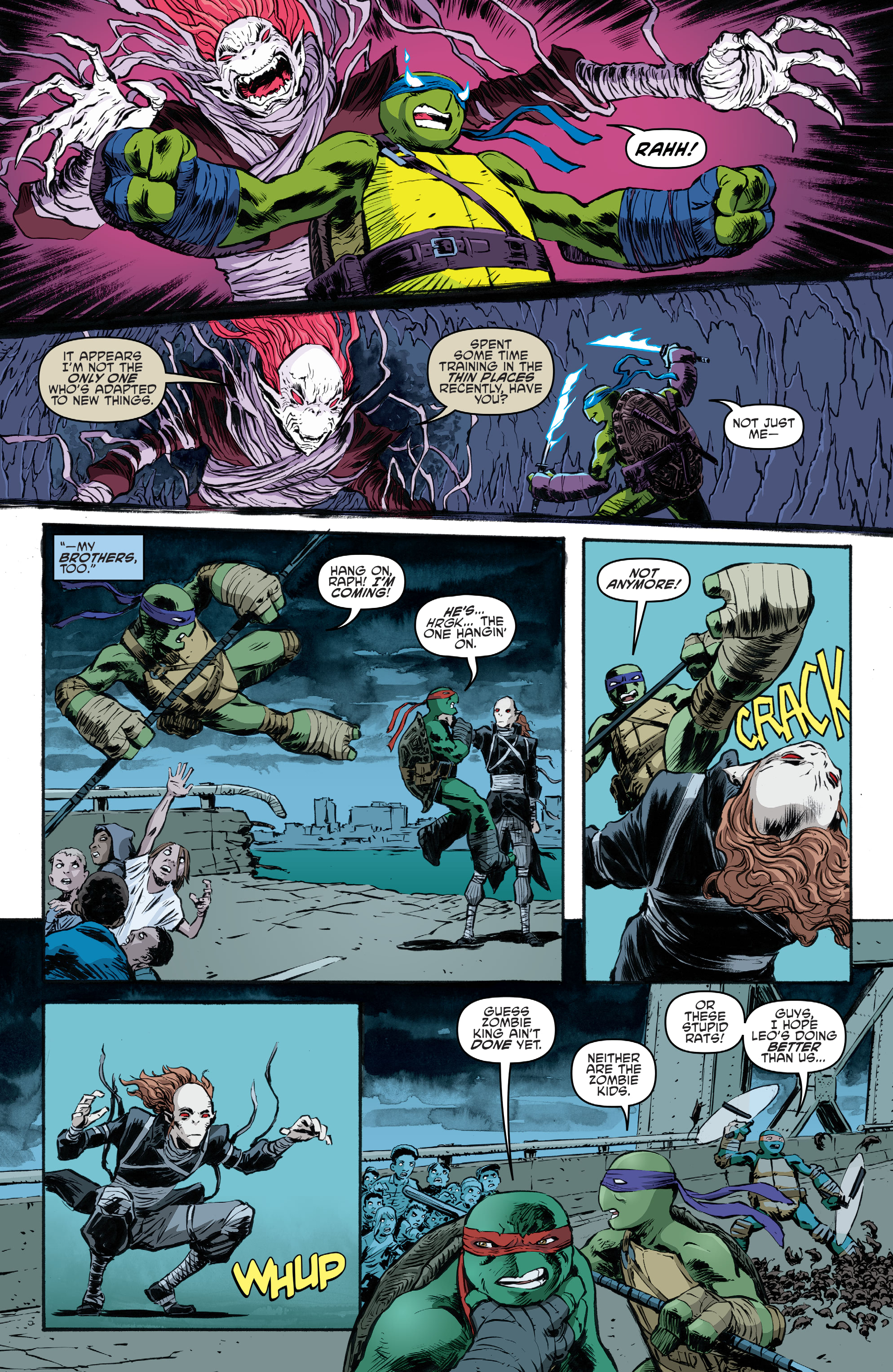 Read online Teenage Mutant Ninja Turtles: The Armageddon Game - Pre-Game comic -  Issue # TPB - 23