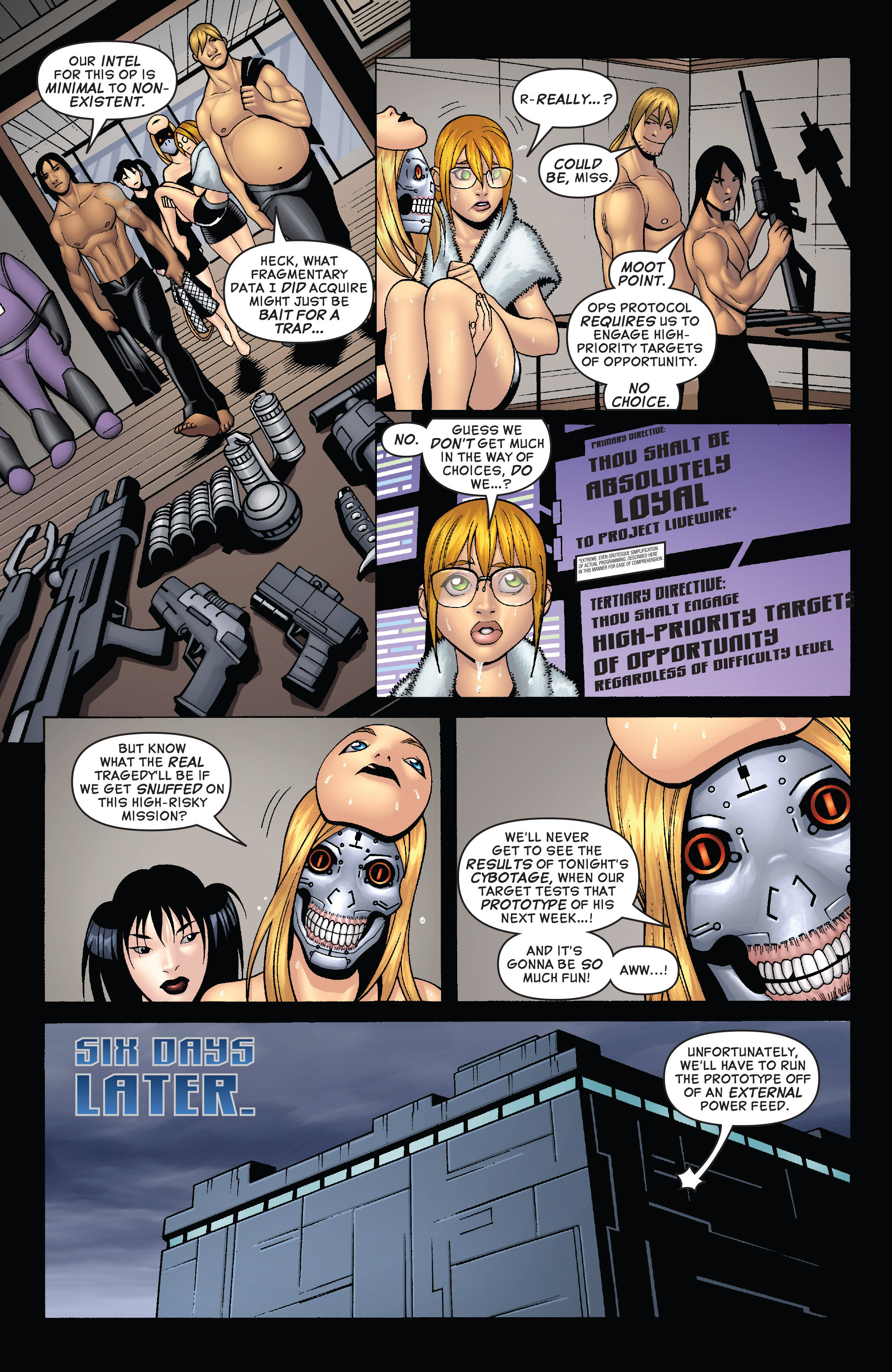 Read online Livewires comic -  Issue #3 - 22