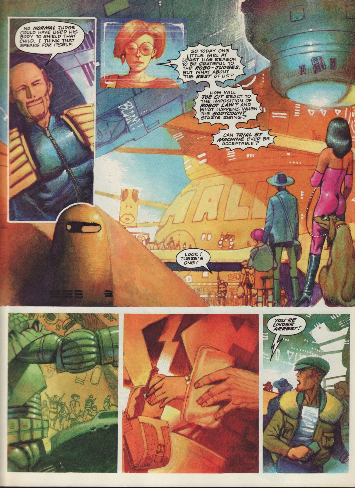 Read online Judge Dredd: The Megazine (vol. 2) comic -  Issue #14 - 8