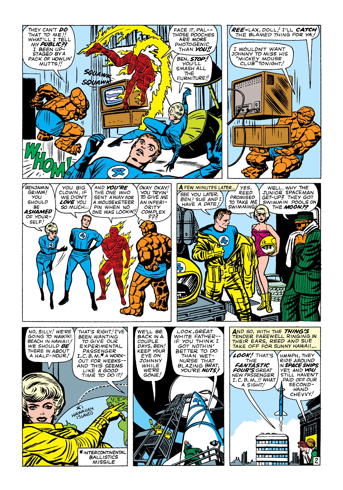 Read online Marvel Masterworks: The Fantastic Four comic - Issue # TPB 2 (Part 2) - 71
