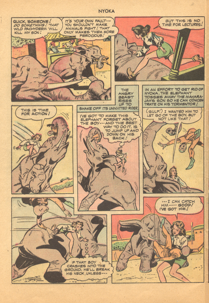 Read online Nyoka the Jungle Girl (1945) comic -  Issue #19 - 32