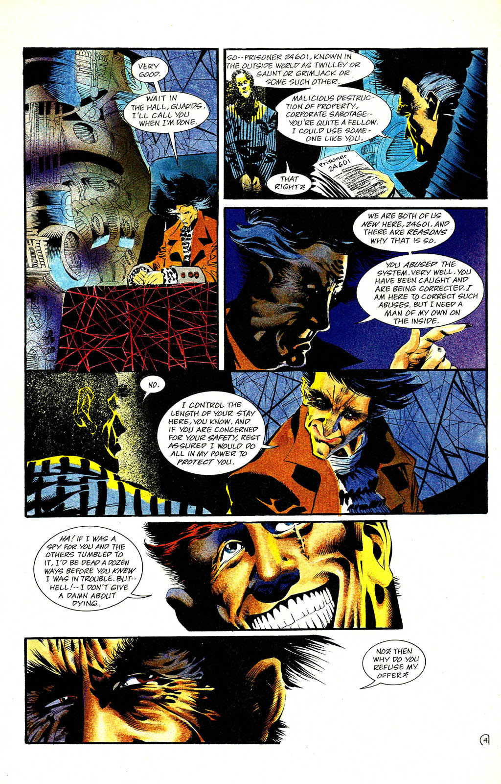Read online Grimjack comic -  Issue #73 - 6