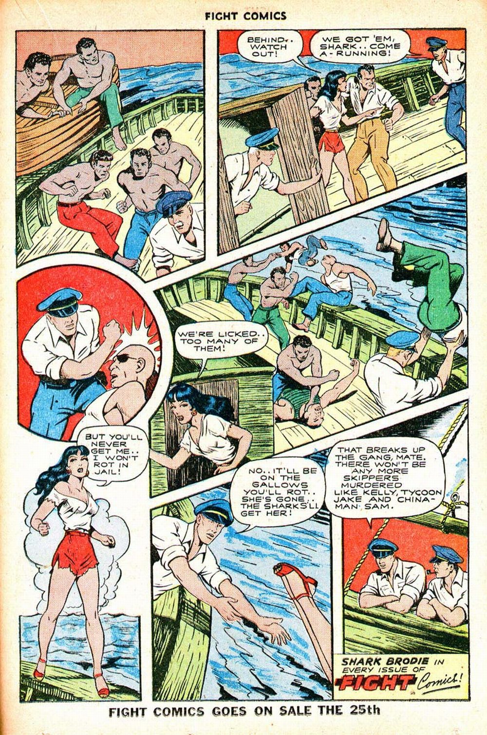 Read online Fight Comics comic -  Issue #36 - 33