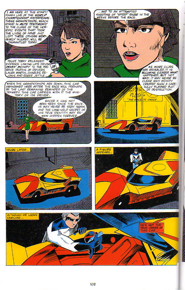 Read online Speed Racer (1987) comic -  Issue #22 - 21